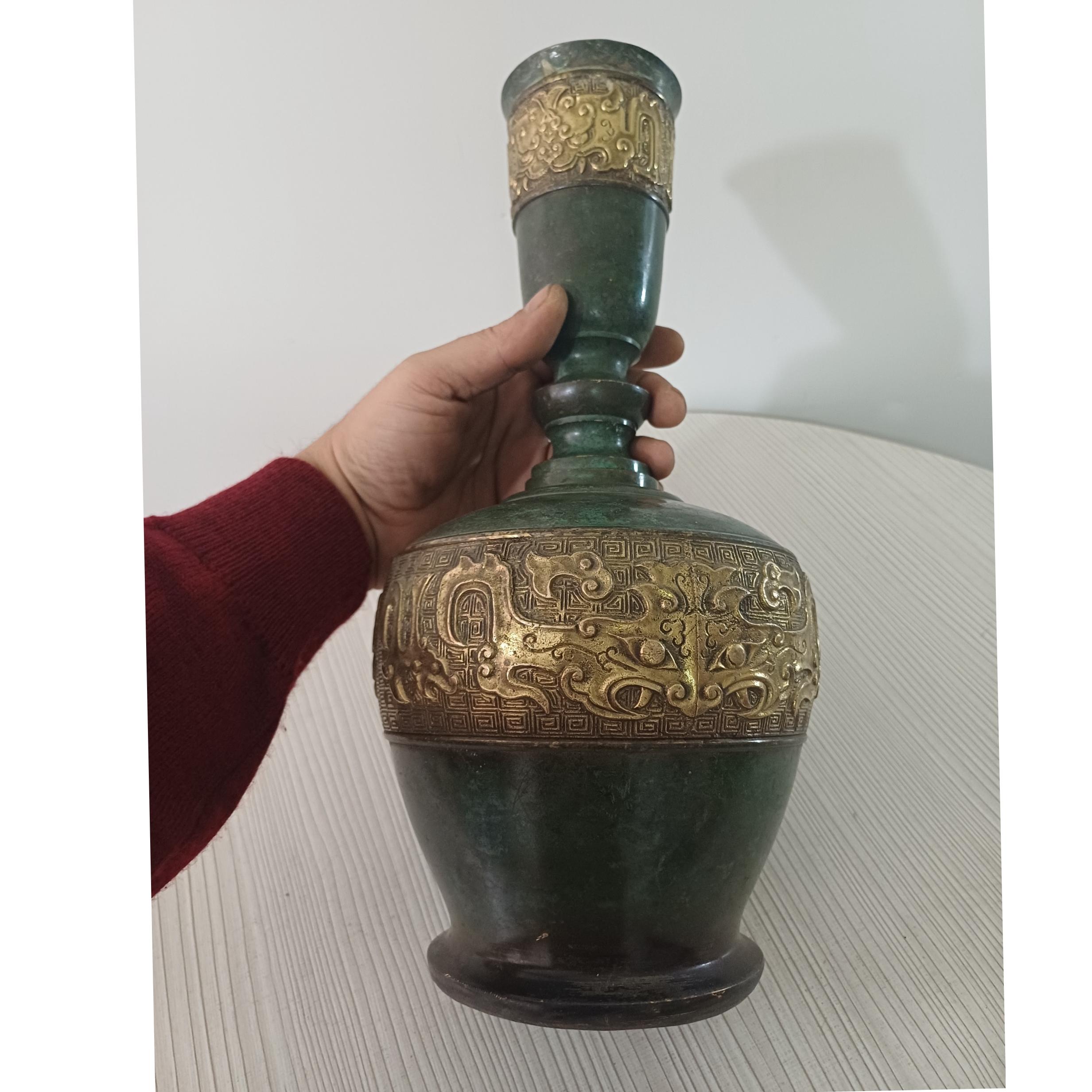 تنگ برنزی سایز بزرگ