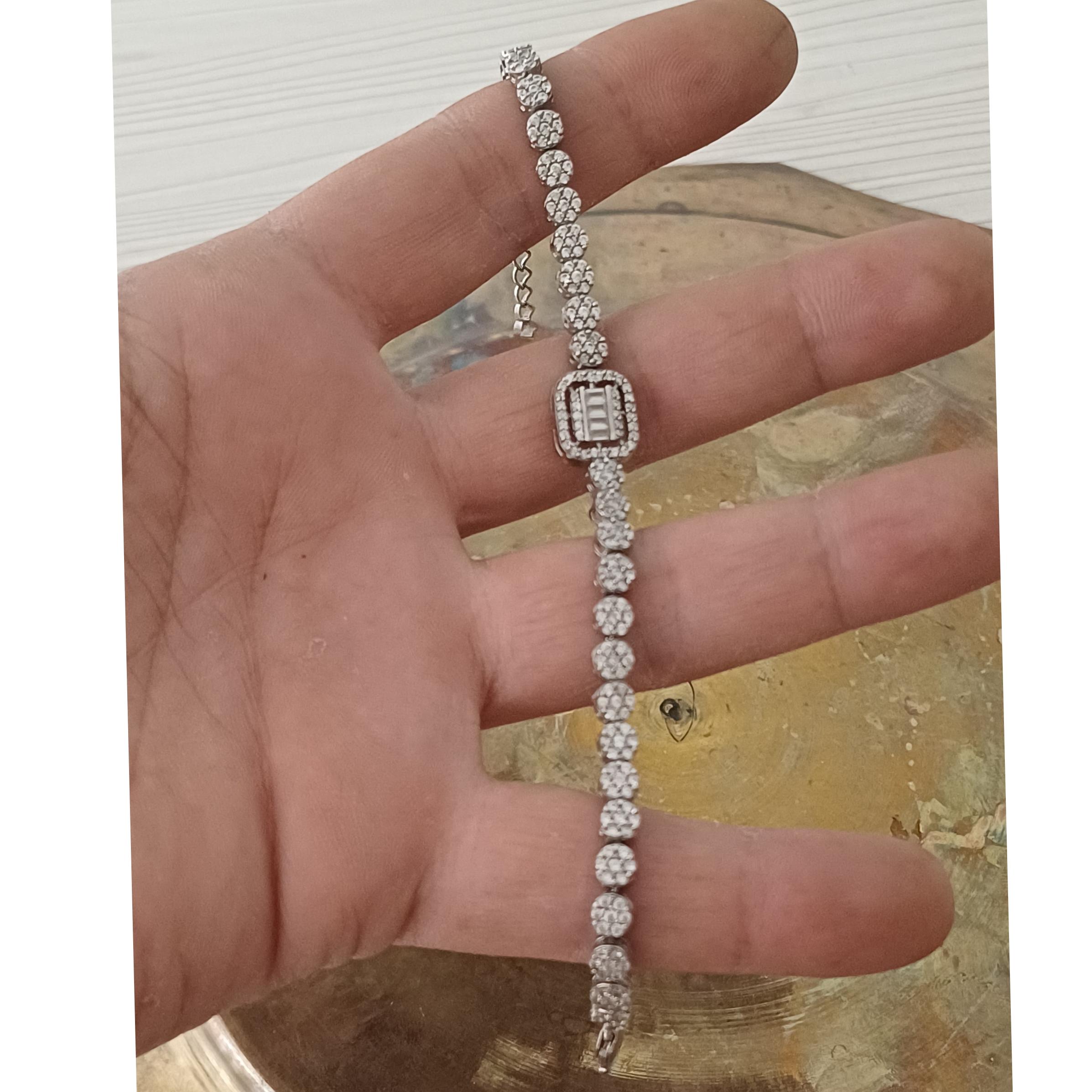 دستبند نقره 925
