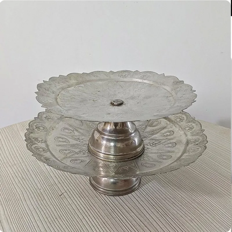 2عدد شیرینی خوری مسی