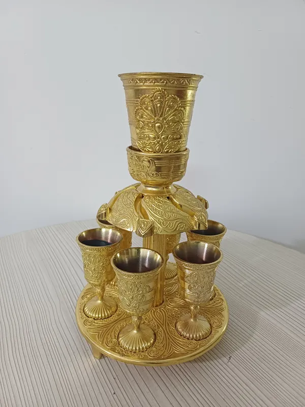سرویس پذیرایی 6کاپ طلایی