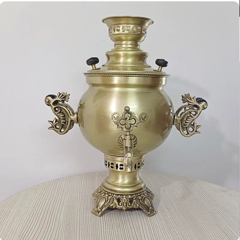 سماور 6لیتری برنجی سنگین وزن