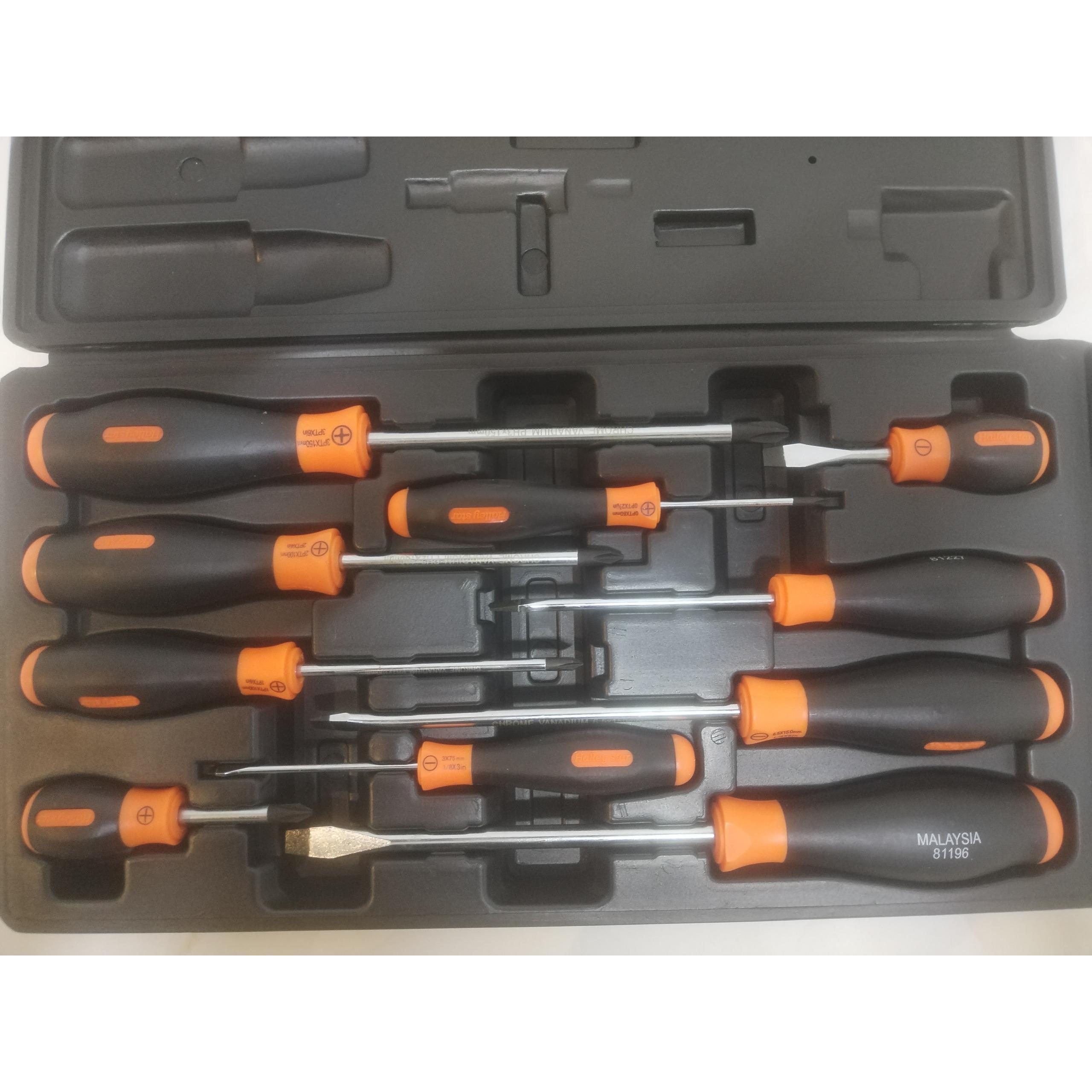 ست 10تیکه پیچگوشتی ساخت مالزی