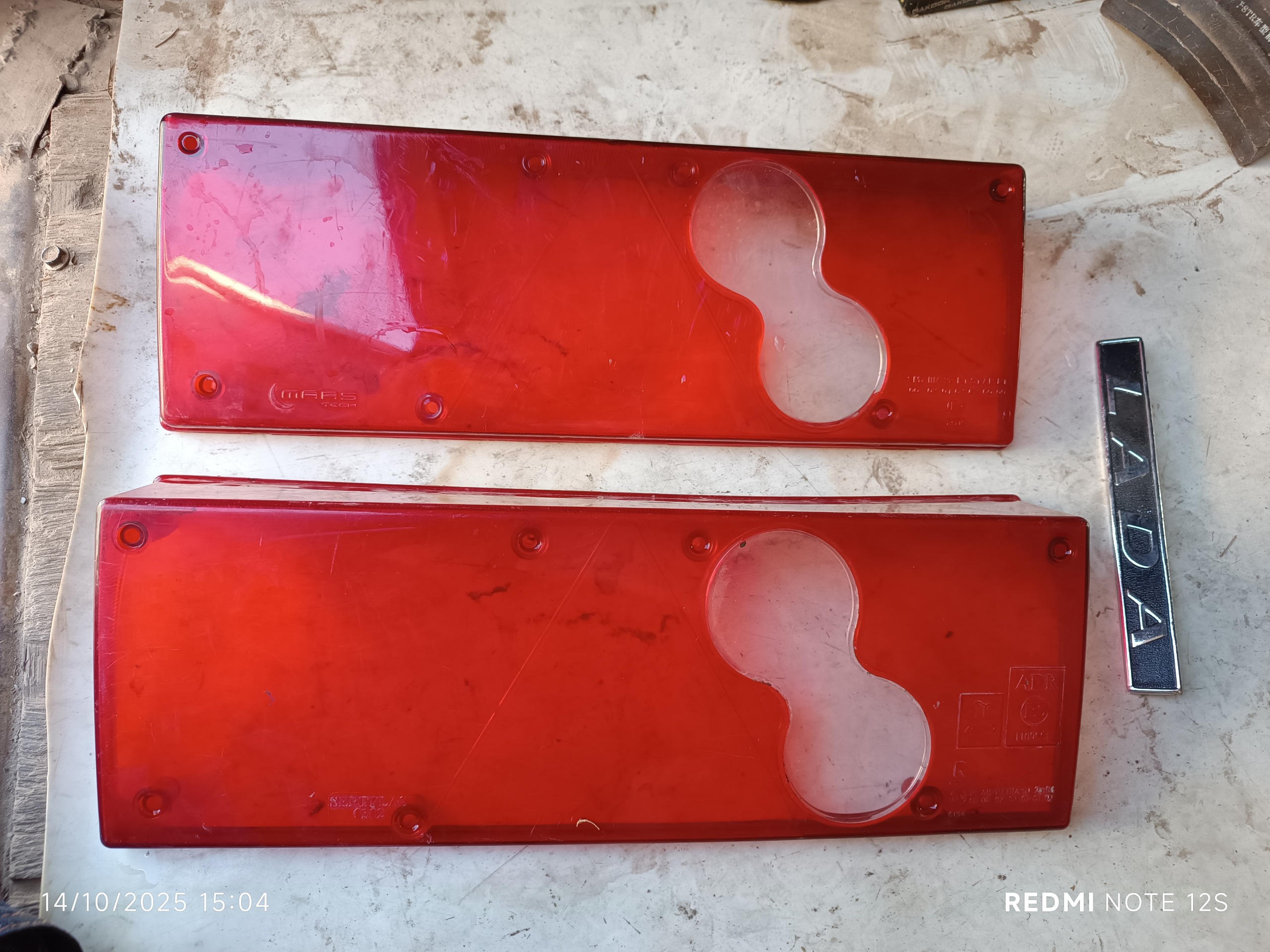 طلق چراغ خطر عقب عینکی مارس / سرتپلاس