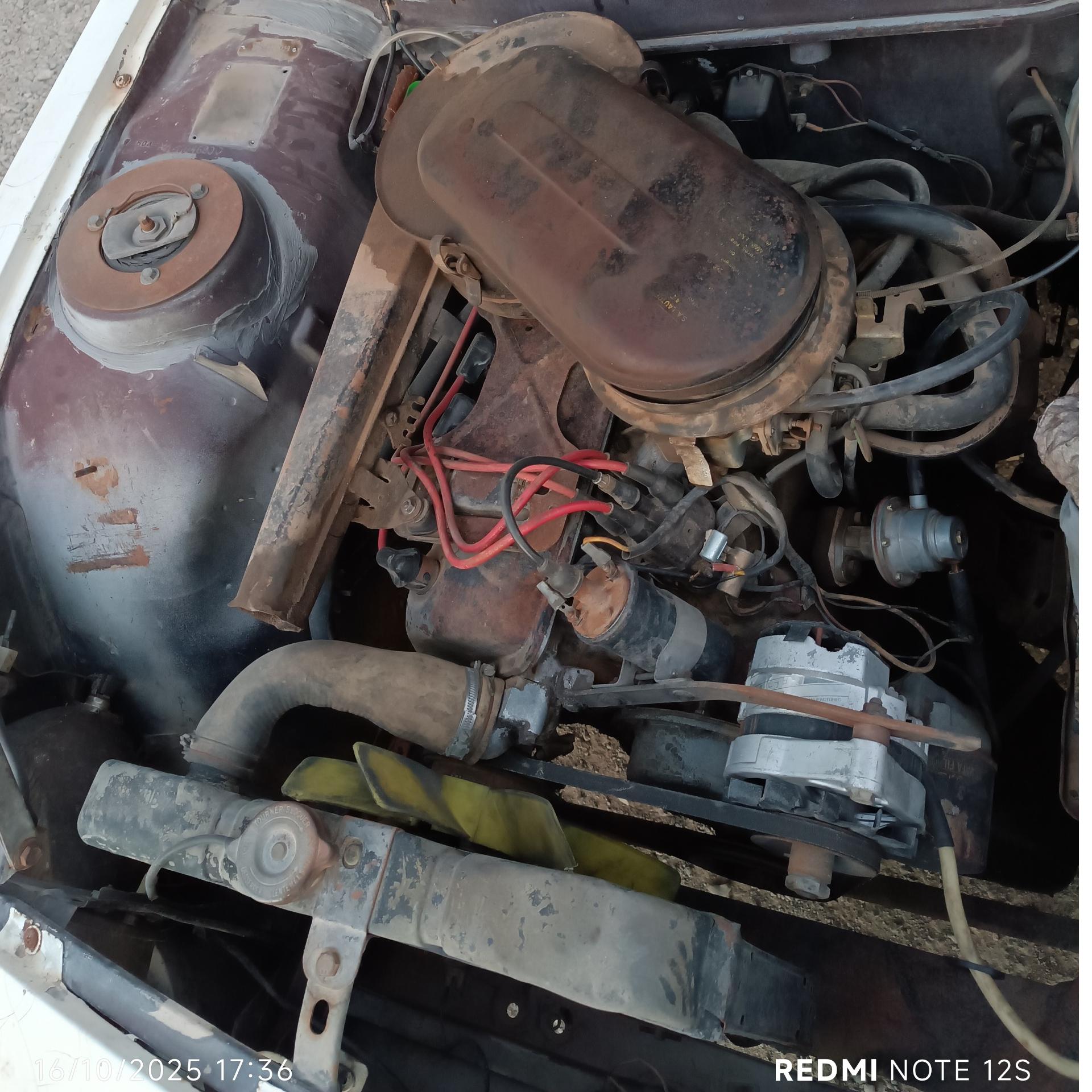 فروش موتور کامل پژو 504  با گیربکس