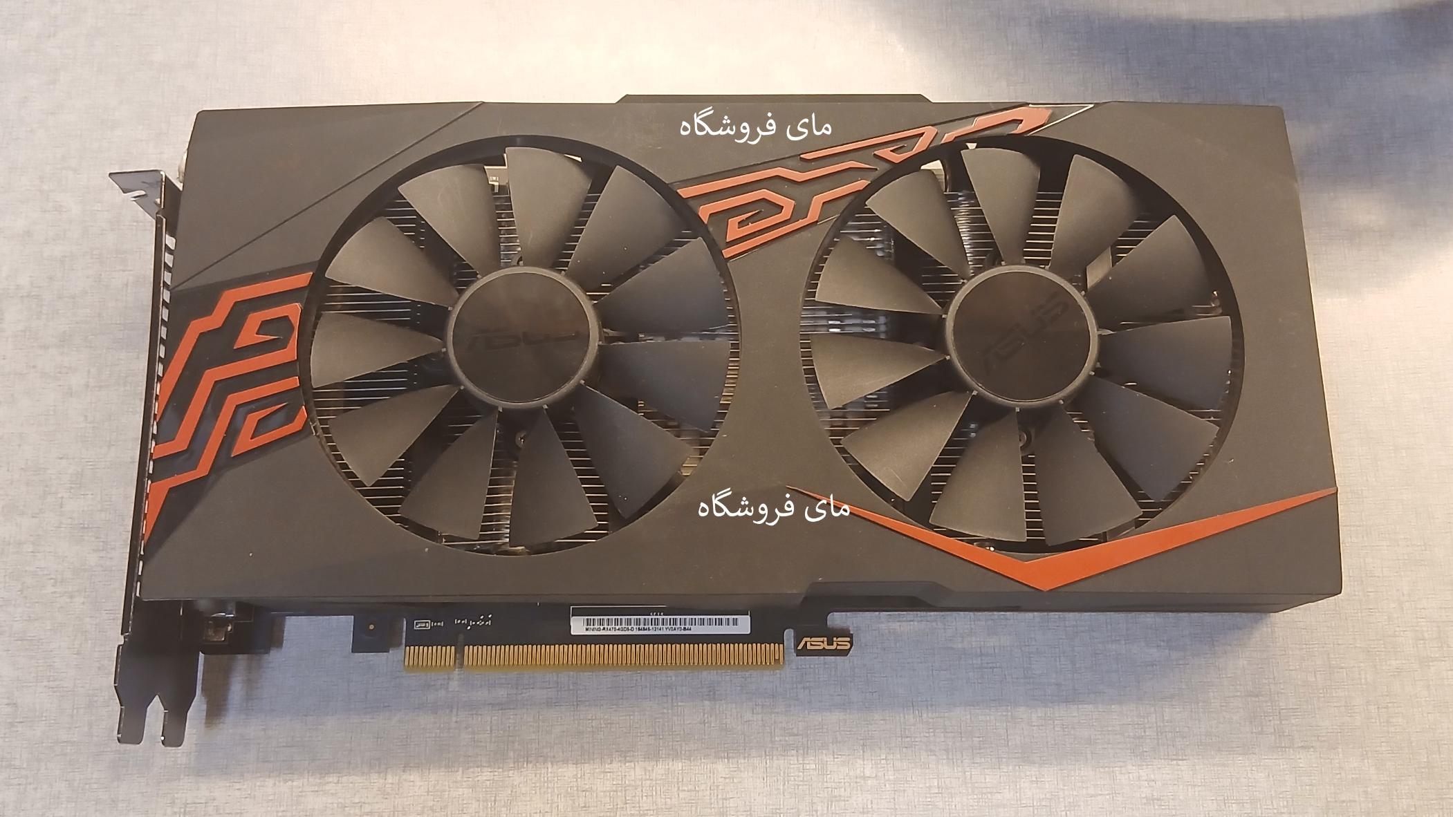 Asus rx 470 rx470 مشابه rx570 دما عالی