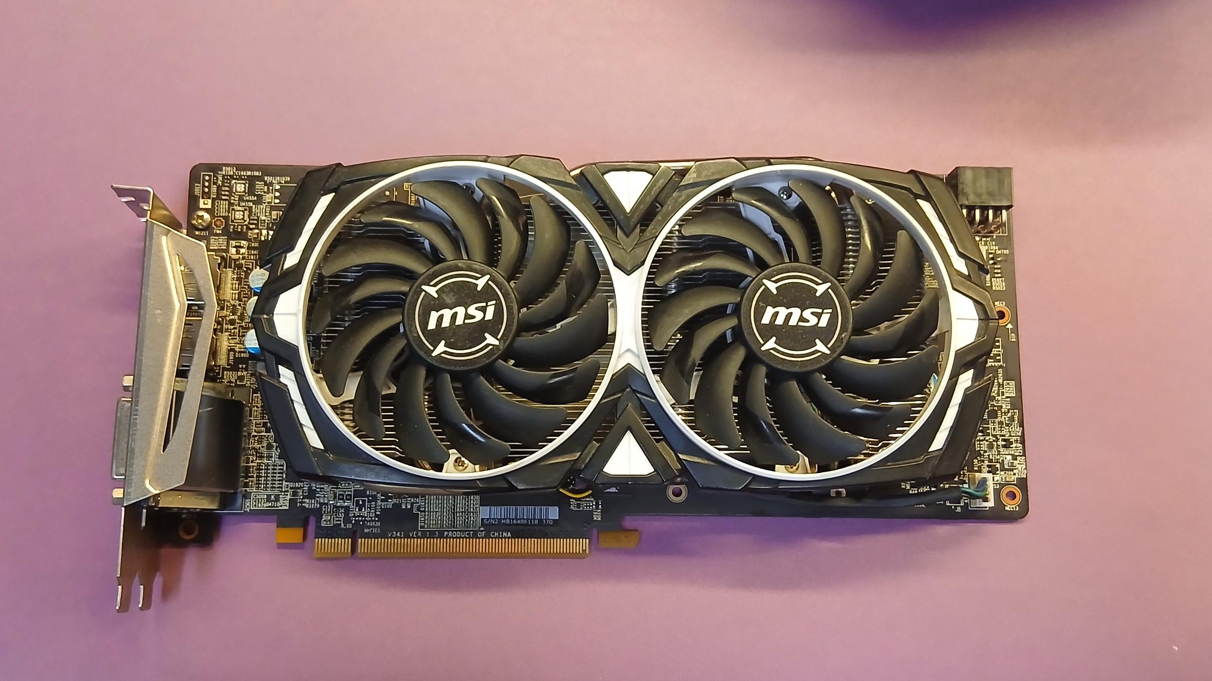 MSI Armor RX580 RX 580