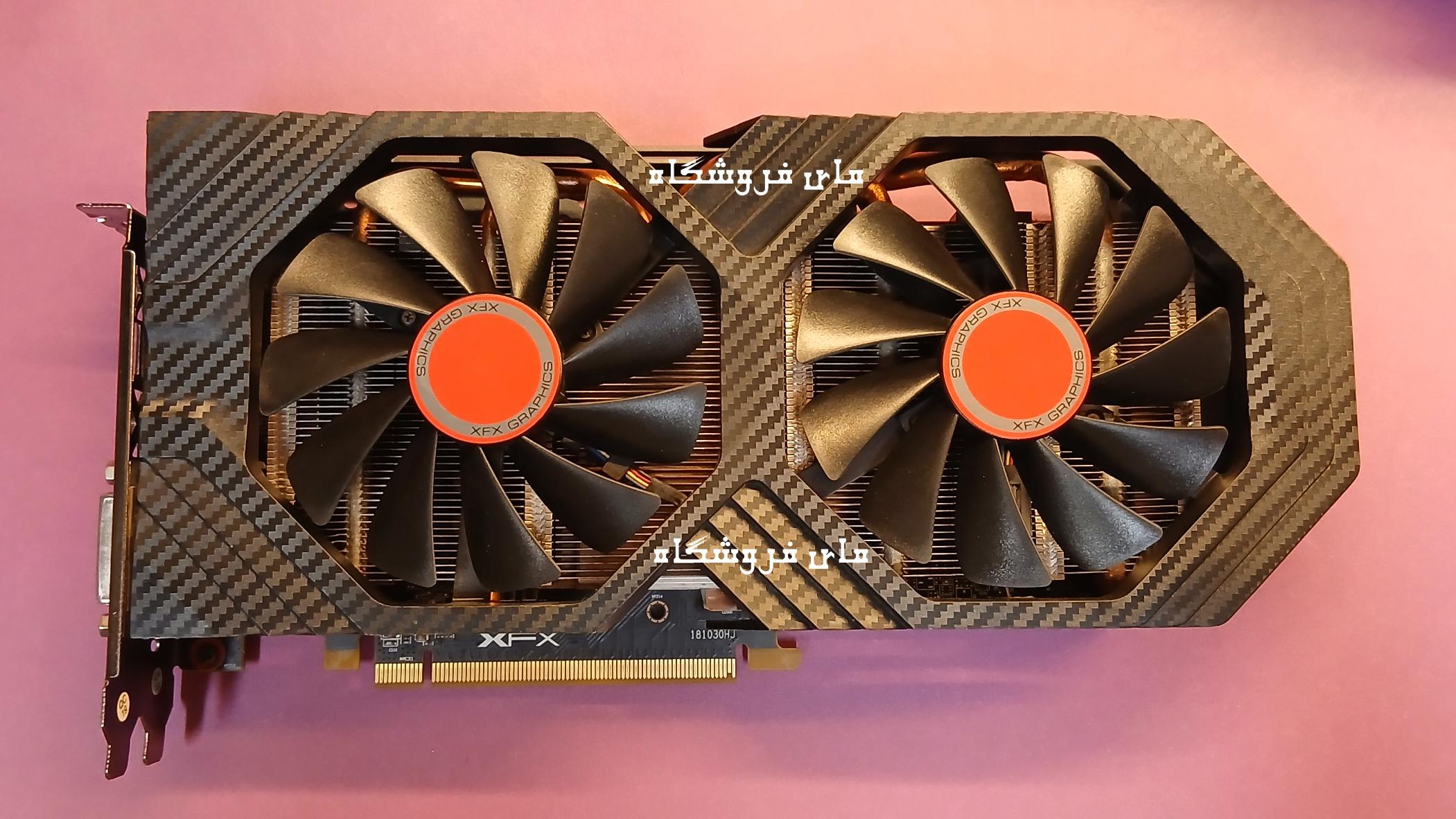 XFX RX580 rx 580 8gb دما عالی-مای فروشگاه