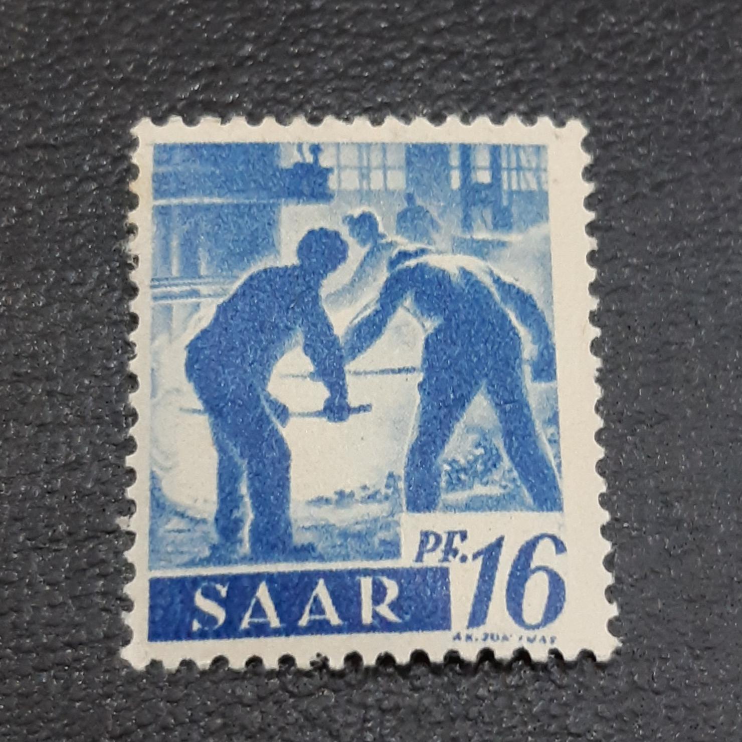 تمبر کلاسیک ارزشمند سار آلمان