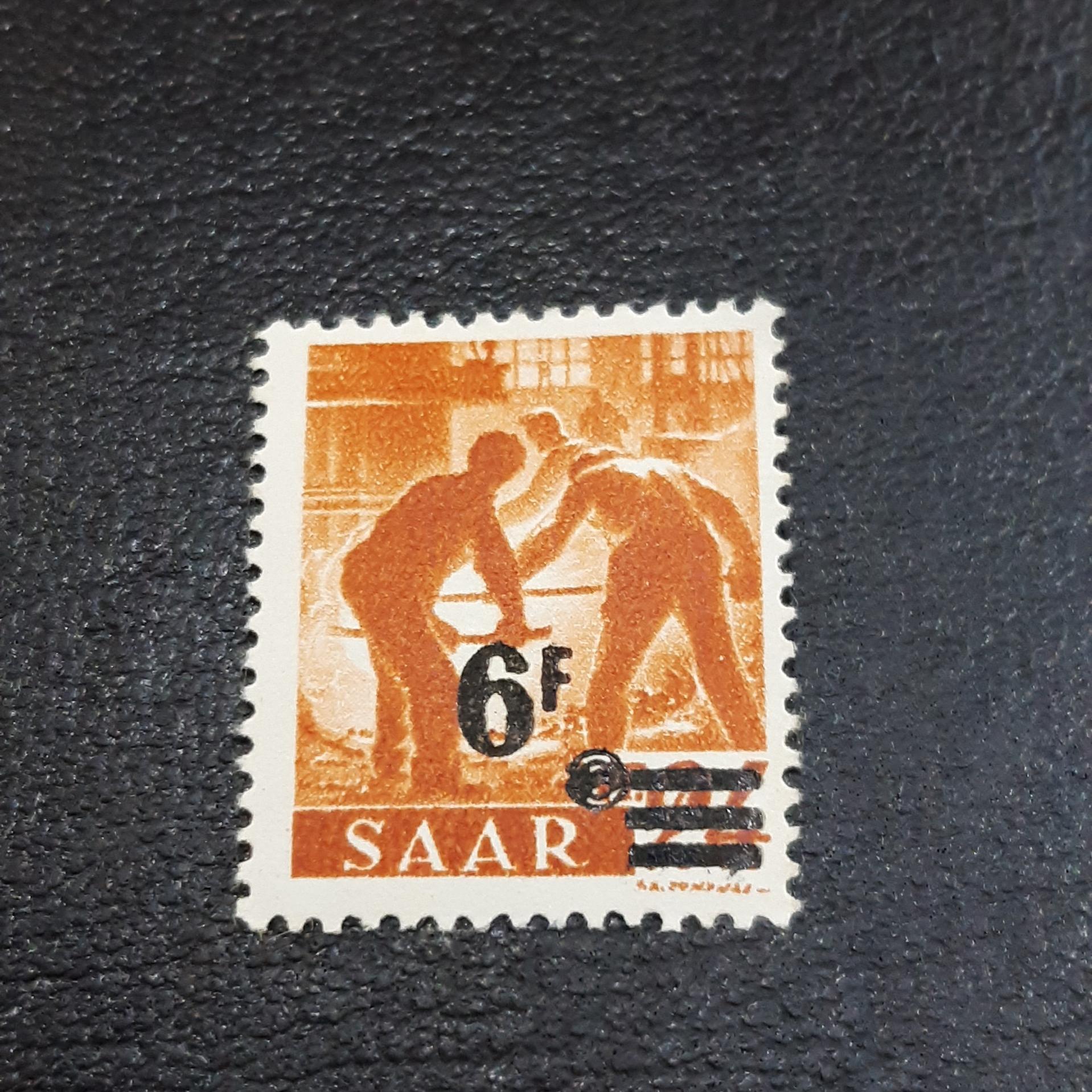 تمبر کلاسیک ارزشمند سار آلمان