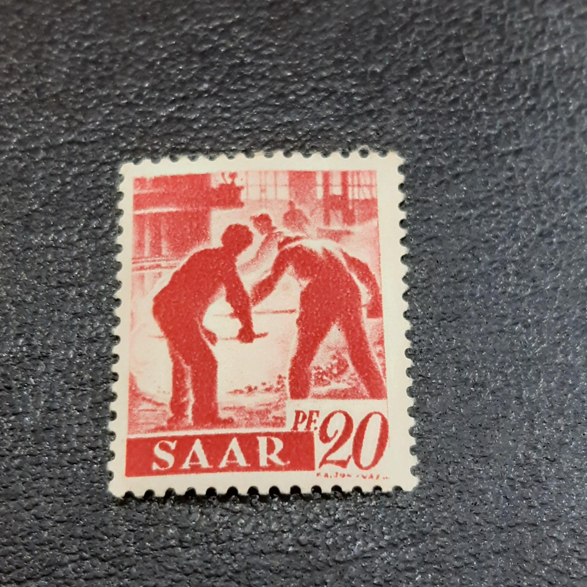 تمبر کلاسیک ارزشمند سار آلمان