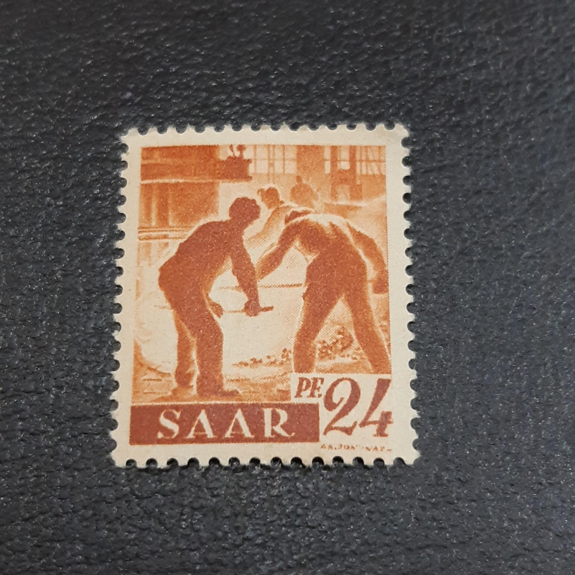 تمبر کلاسیک ارزشمند سار آلمان