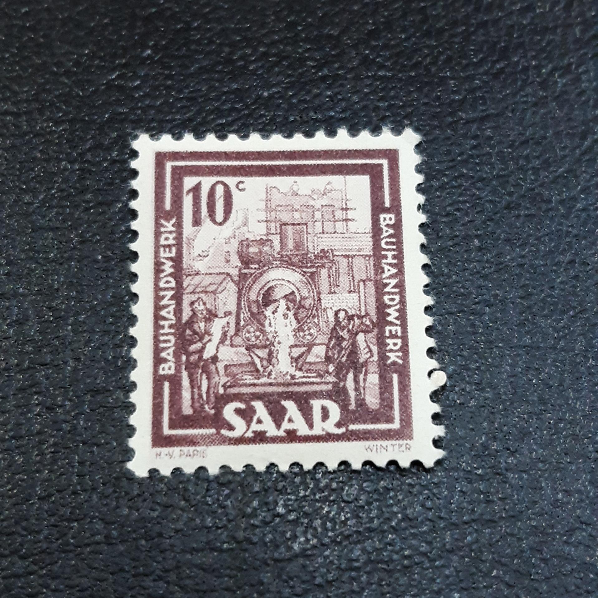 تمبر کلاسیک ارزشمند سار آلمان