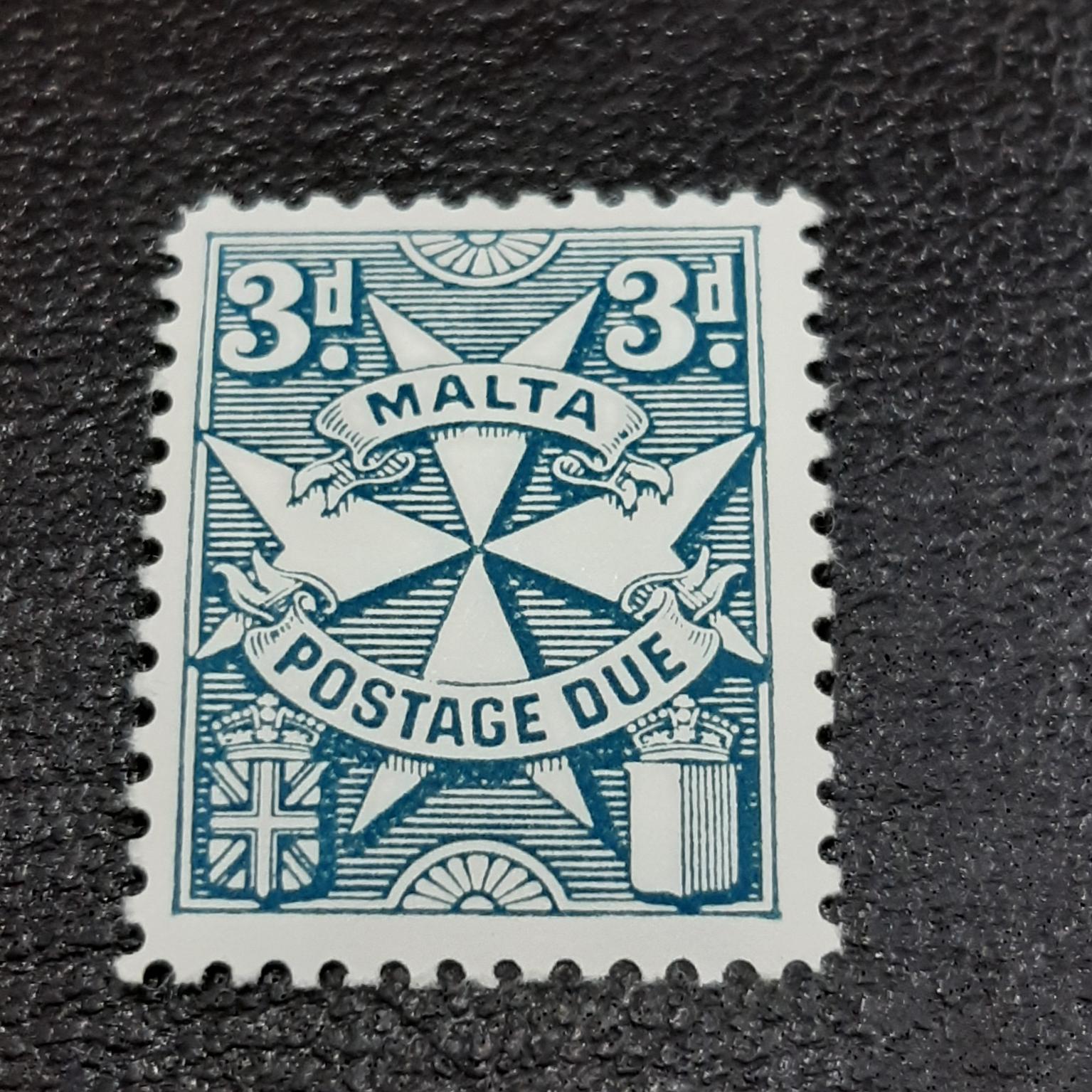 تمبر کلاسیک ارزشمند مالت