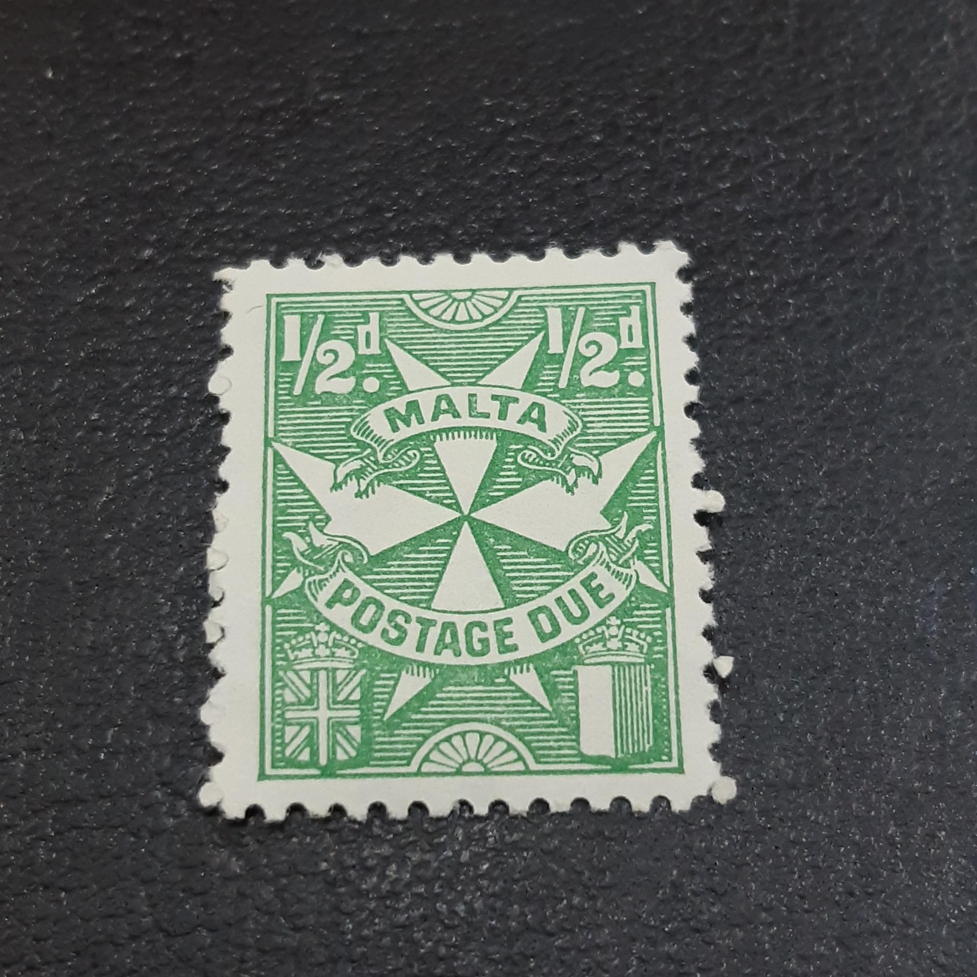 تمبر کلاسیک ارزشمند مالت