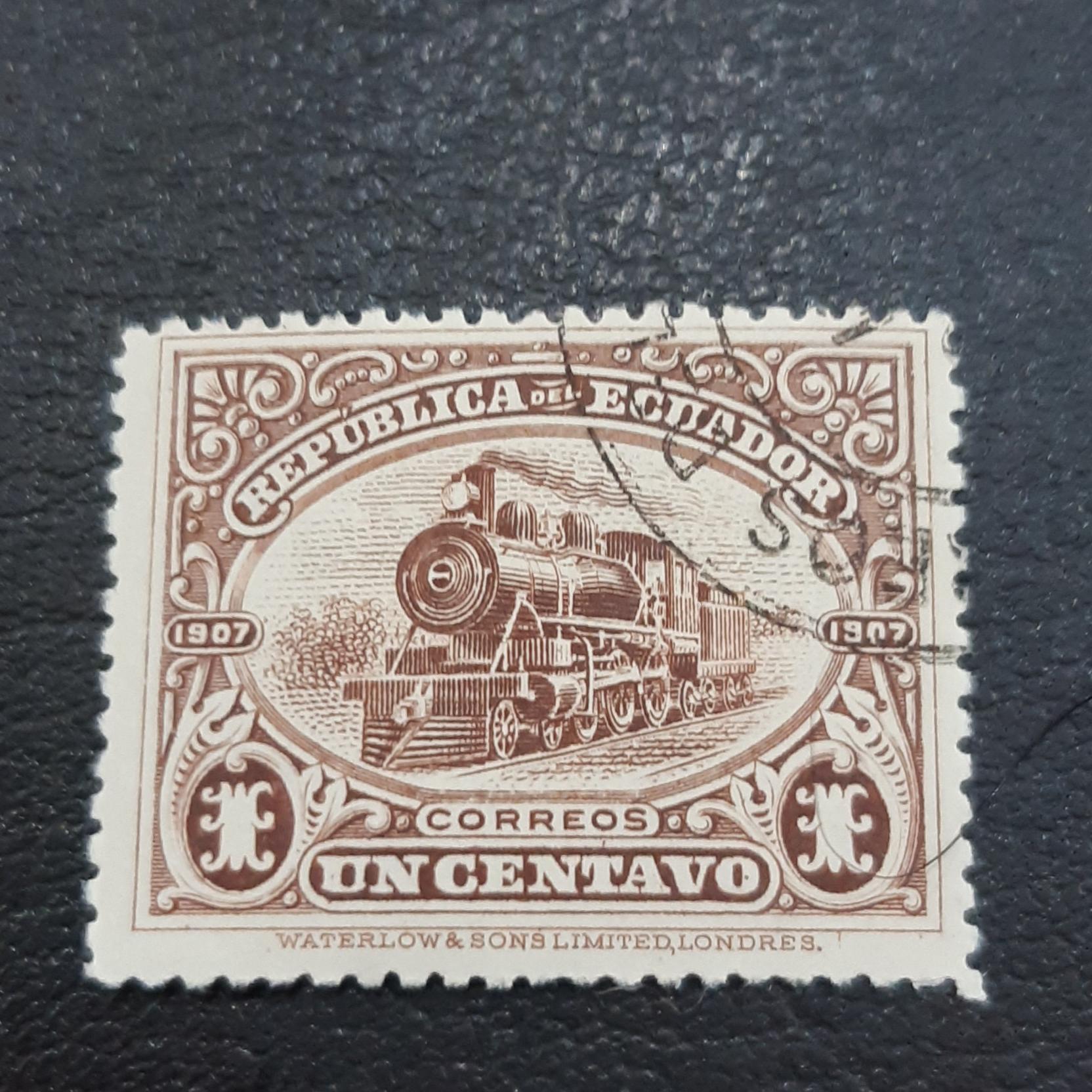 تمبر کلاسیک ارزشمند اکوادور