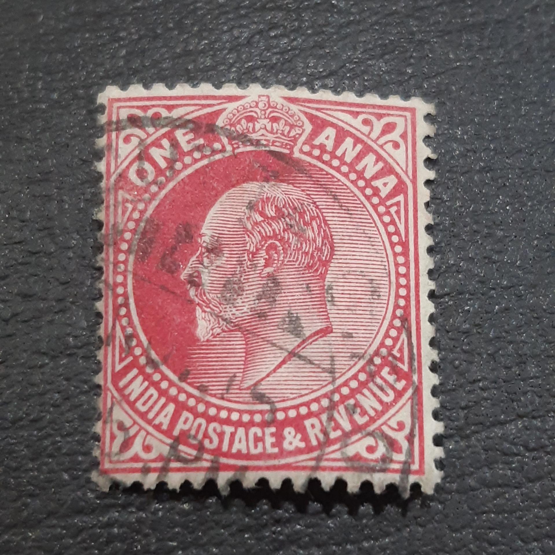 تمبر کلاسیک ارزشمند هند پادشاه ادوارد