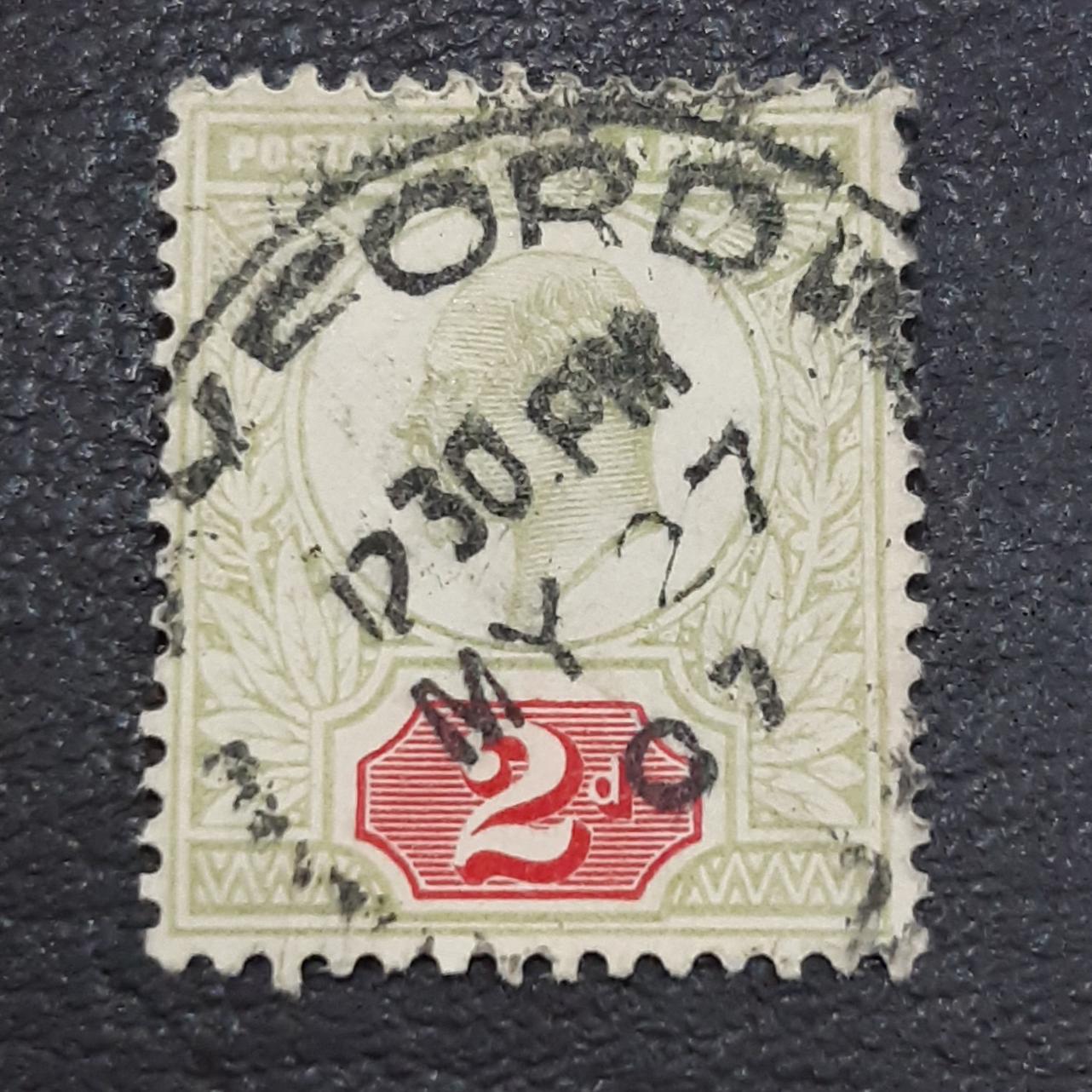 تمبر کلاسیک ارزشمند بریتانیا پادشاه ادوارد