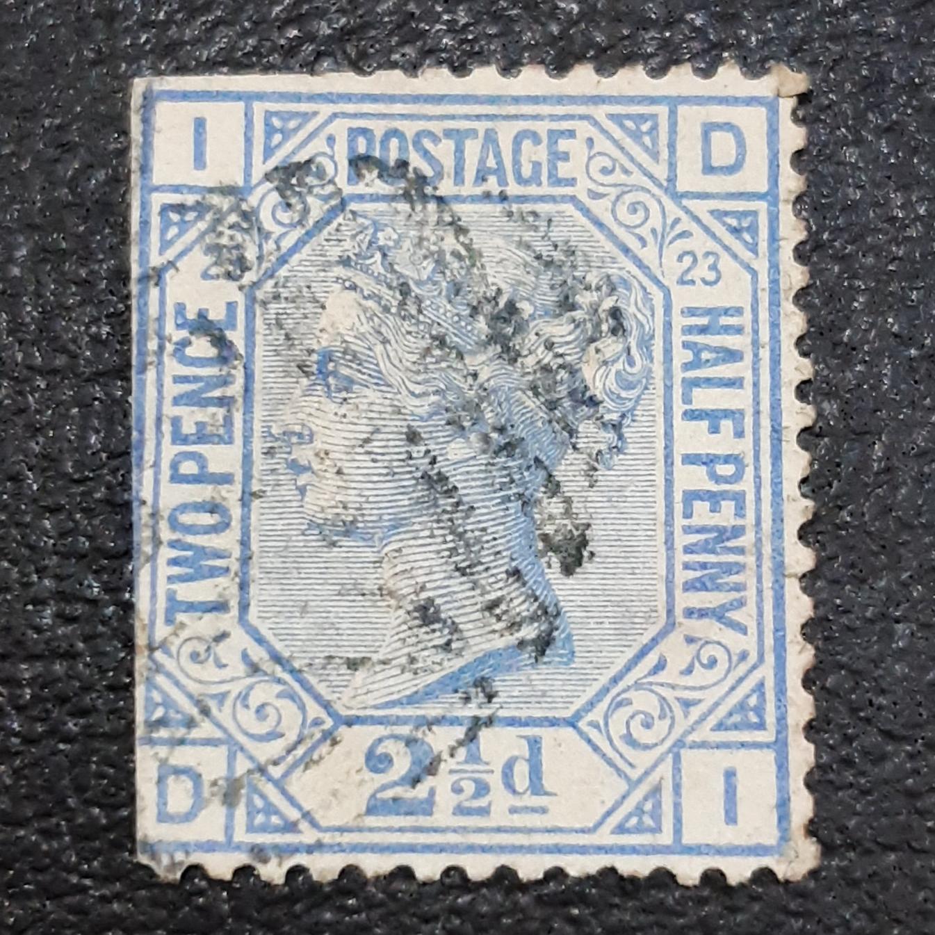 تمبر کلاسیک ارزشمند کمیاب بریتانیا ملکه ویکتوریا