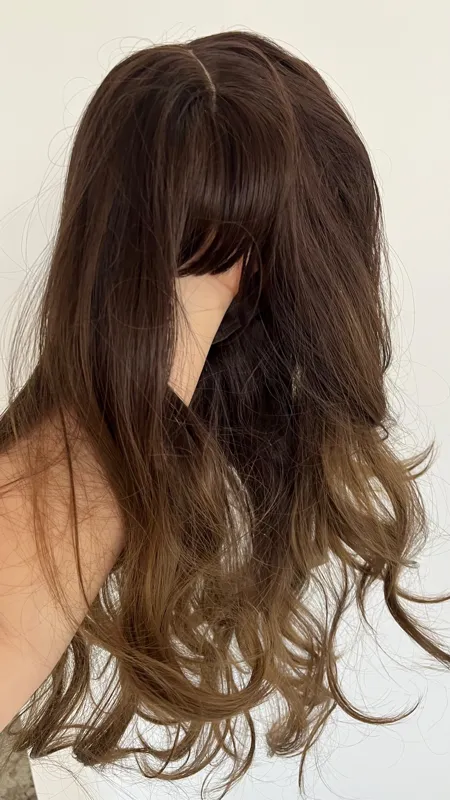 کلاه گیس مدل چتری