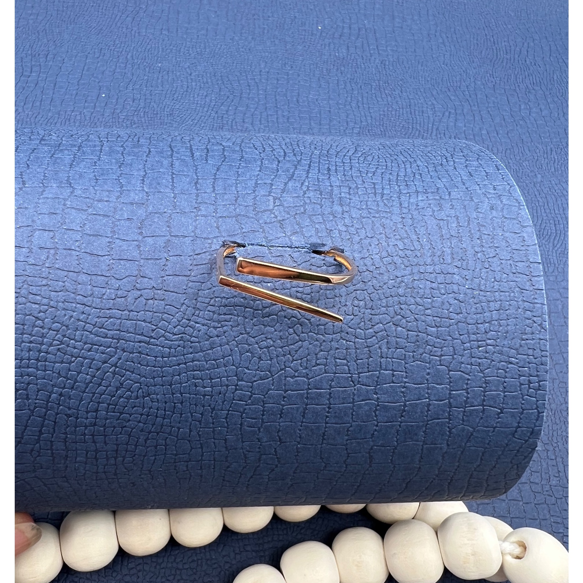 انگشتر طلا مینیمال طرح دو خط