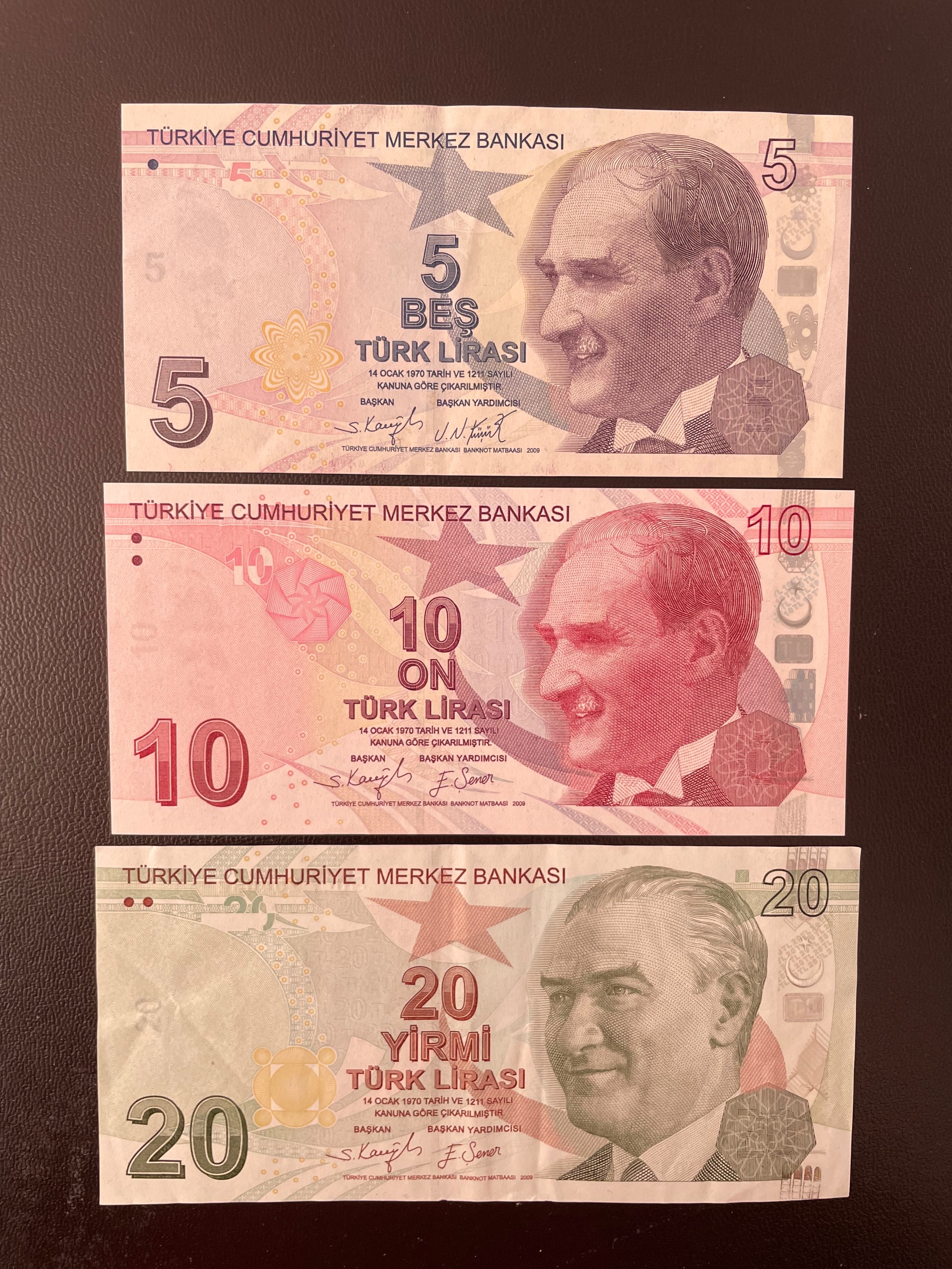 نیم ست لیر ترکیه 35 لیر