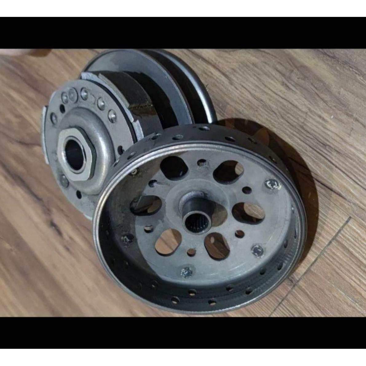 کلاچ کامل عقب