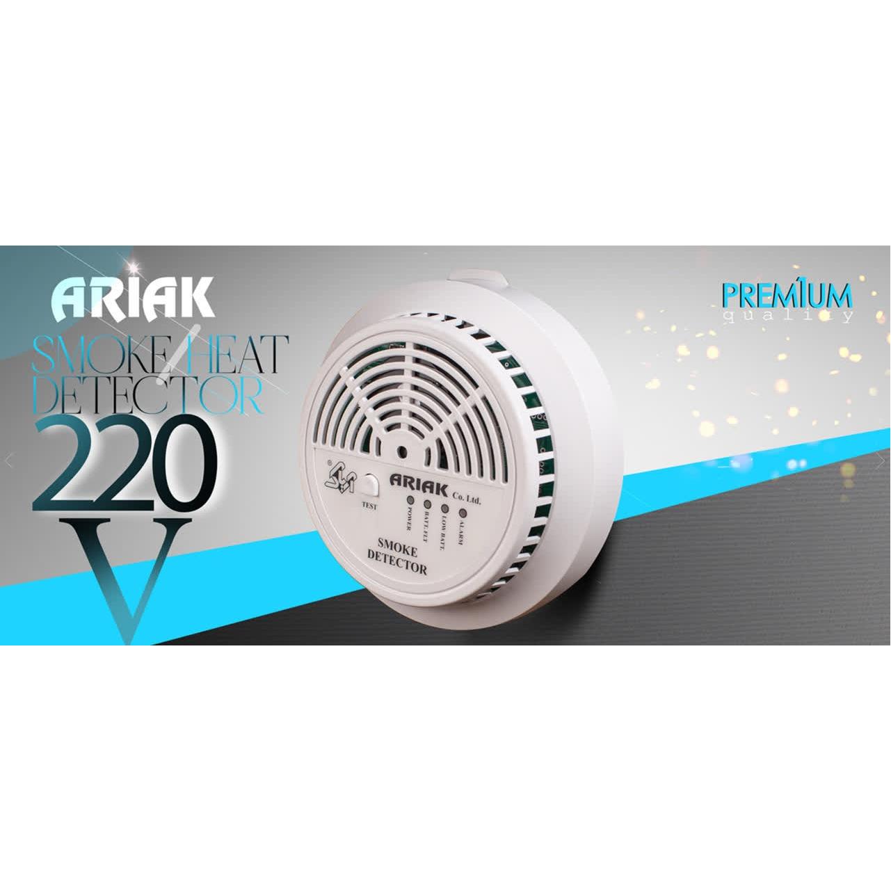 دتکتور موضعی 220 ولتی باتری خور 9 ولتی