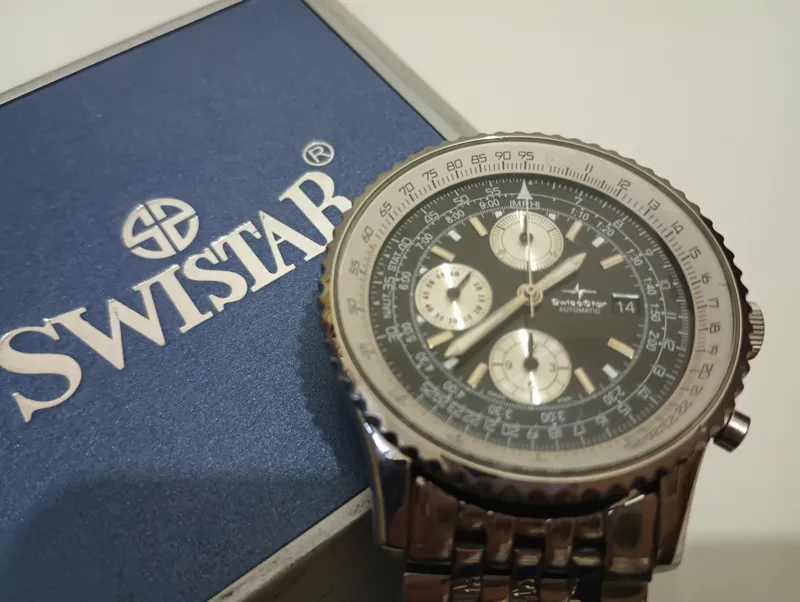 ساعت کورنوگراف اتوماتیک سوییستار SwissStar سوییس