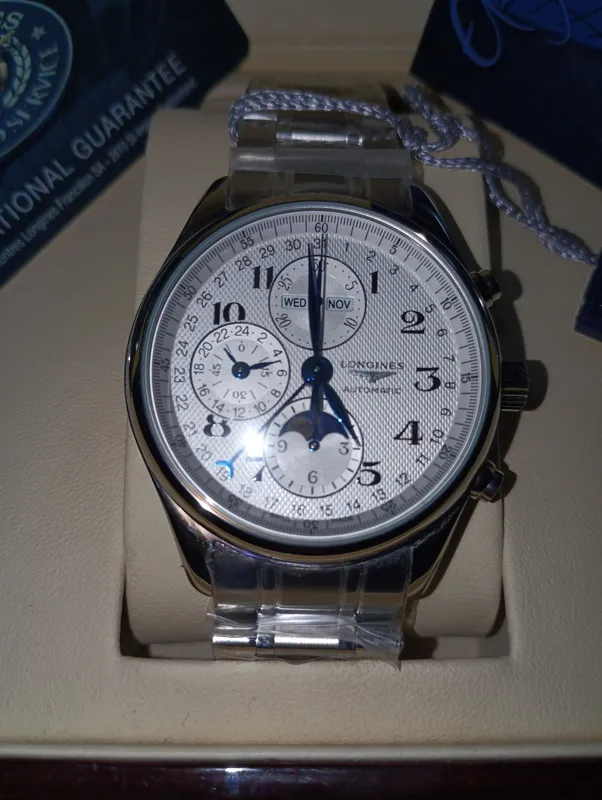 لونژین LONGINES Mastercollection کورنو اتوماتیک