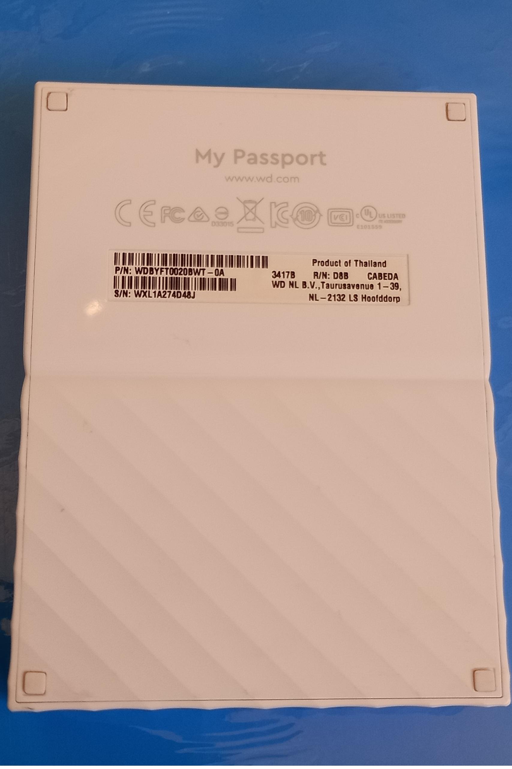 هارد 2 ترا مای پاسپورت وسترن