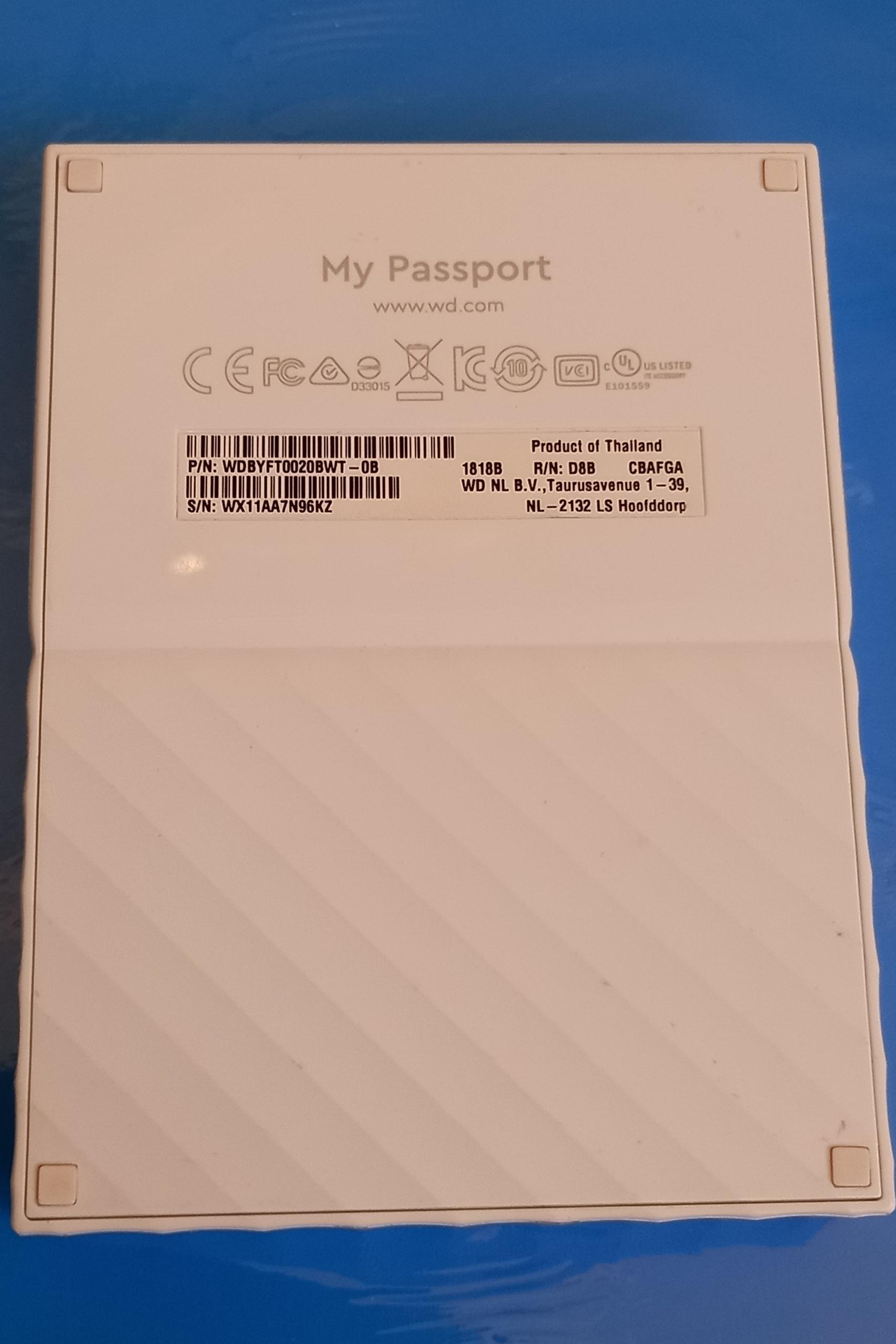 هارد 2 ترا مای پاسپورت وسترن