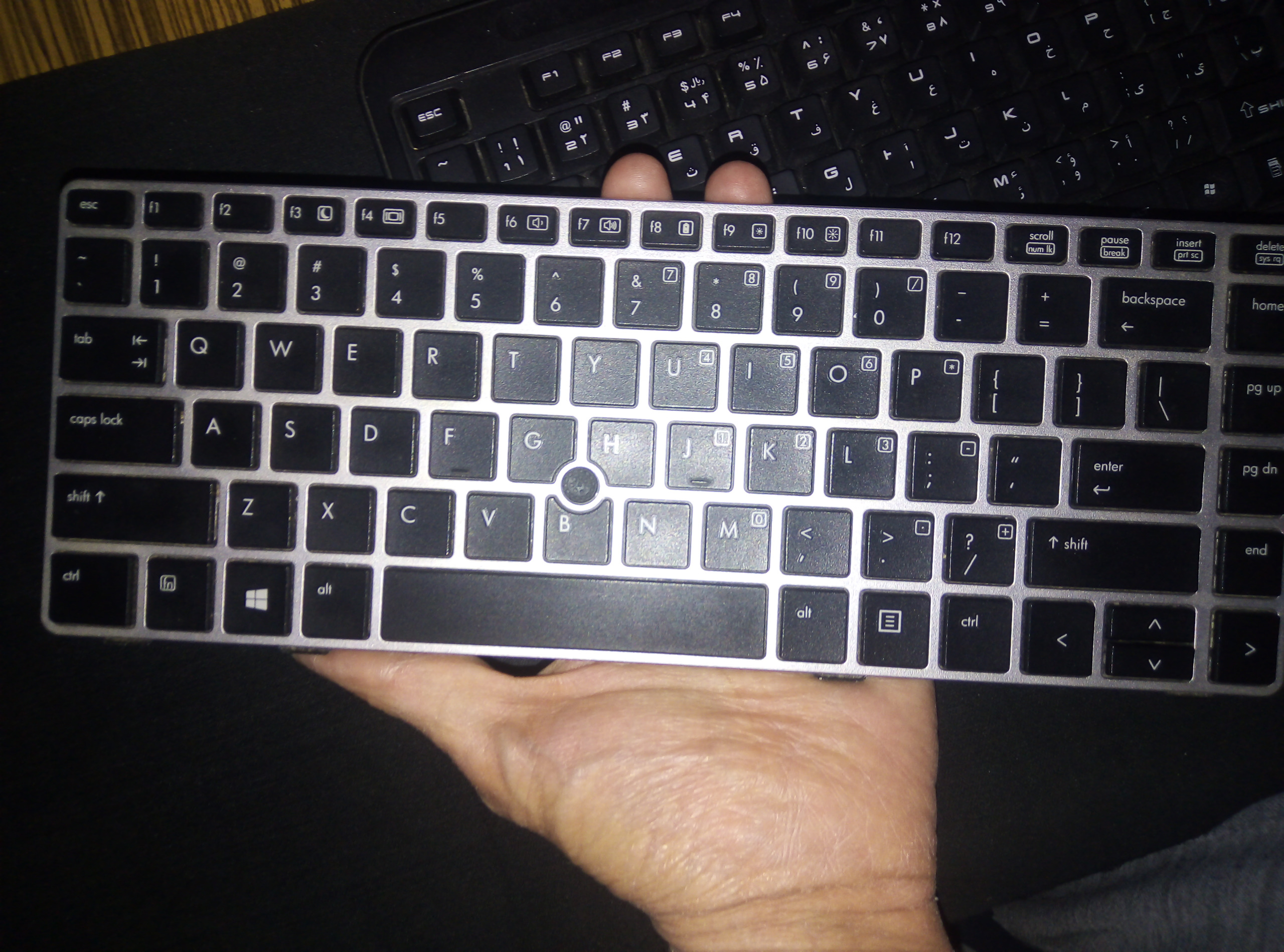 کیبورد لپ تاپ HP Elitebook 8470p