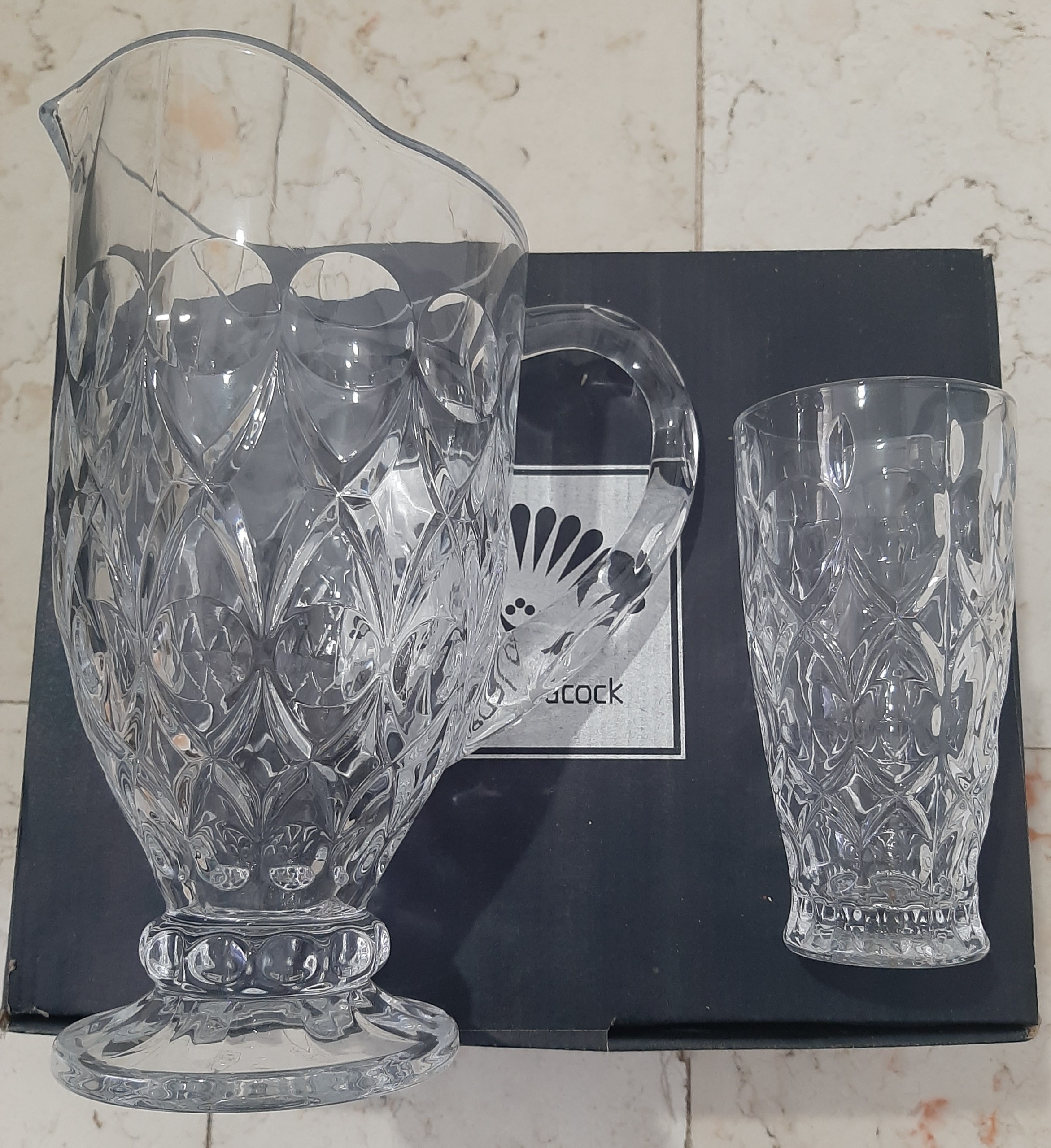 ست پارچ و لیوان 7 پارچه در دو طرح