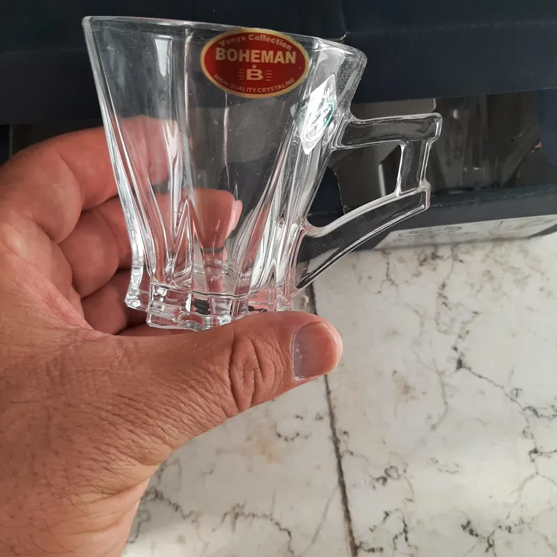 فنجان کریستال بوهمن بسته 6 تایی Boheman