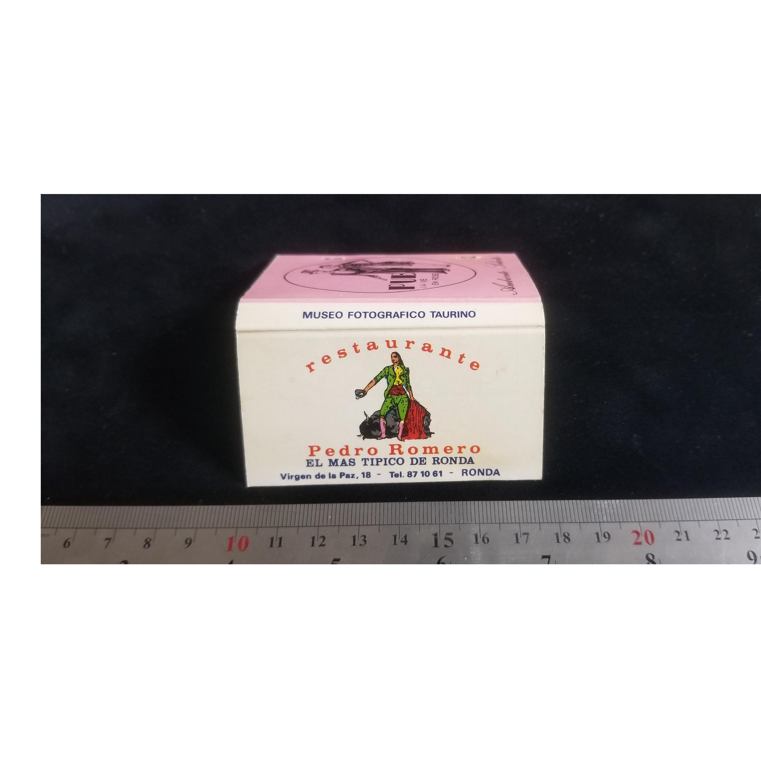 کبریت زیبای بغلی قدیمی