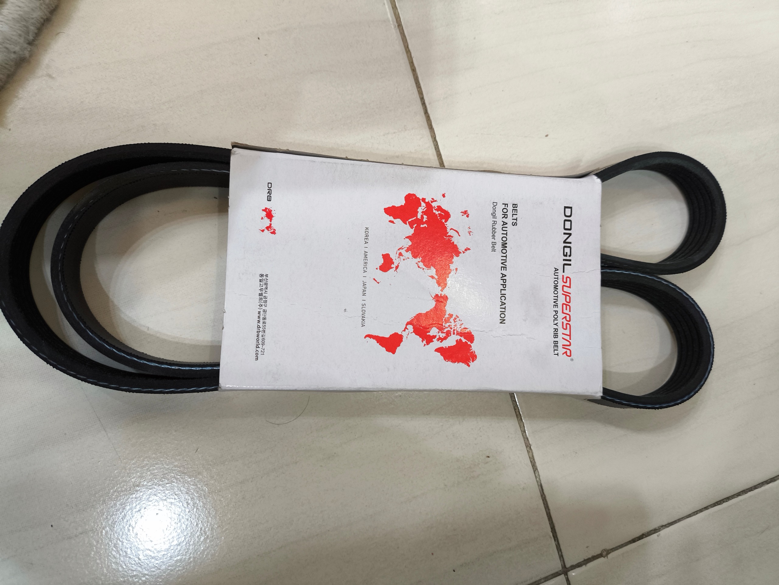 تسمه کولر دانگیل وانت مزدا کارا 5PK 1160