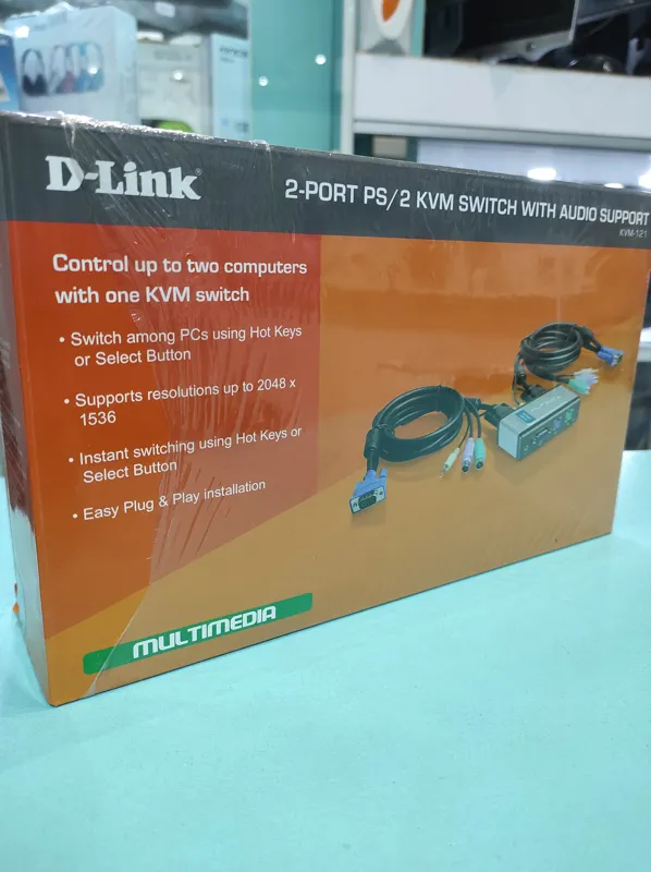 kvm سوییچ D-Link