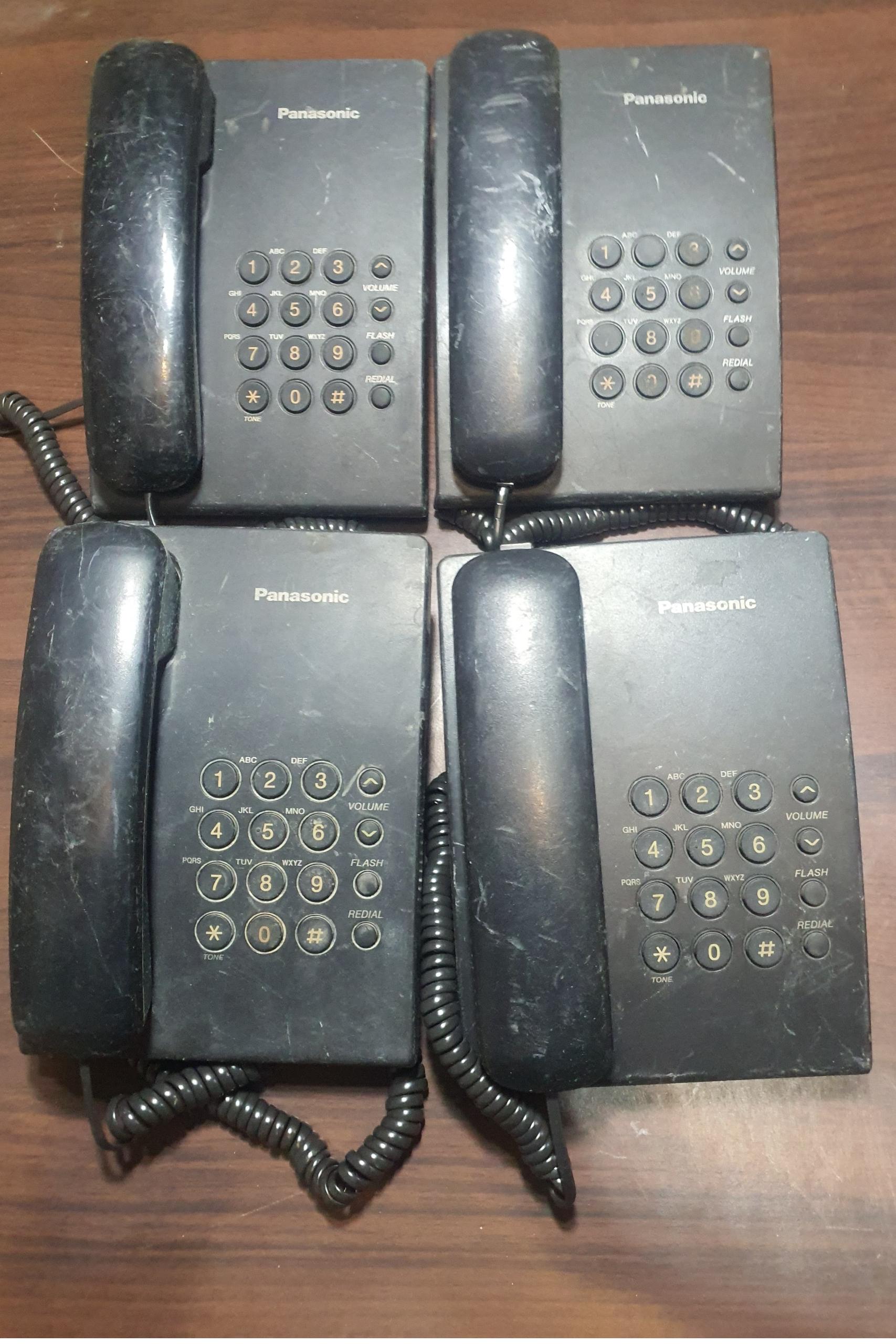 4 عدد تلفن پاناسونیک-توضیحات خوانده شود