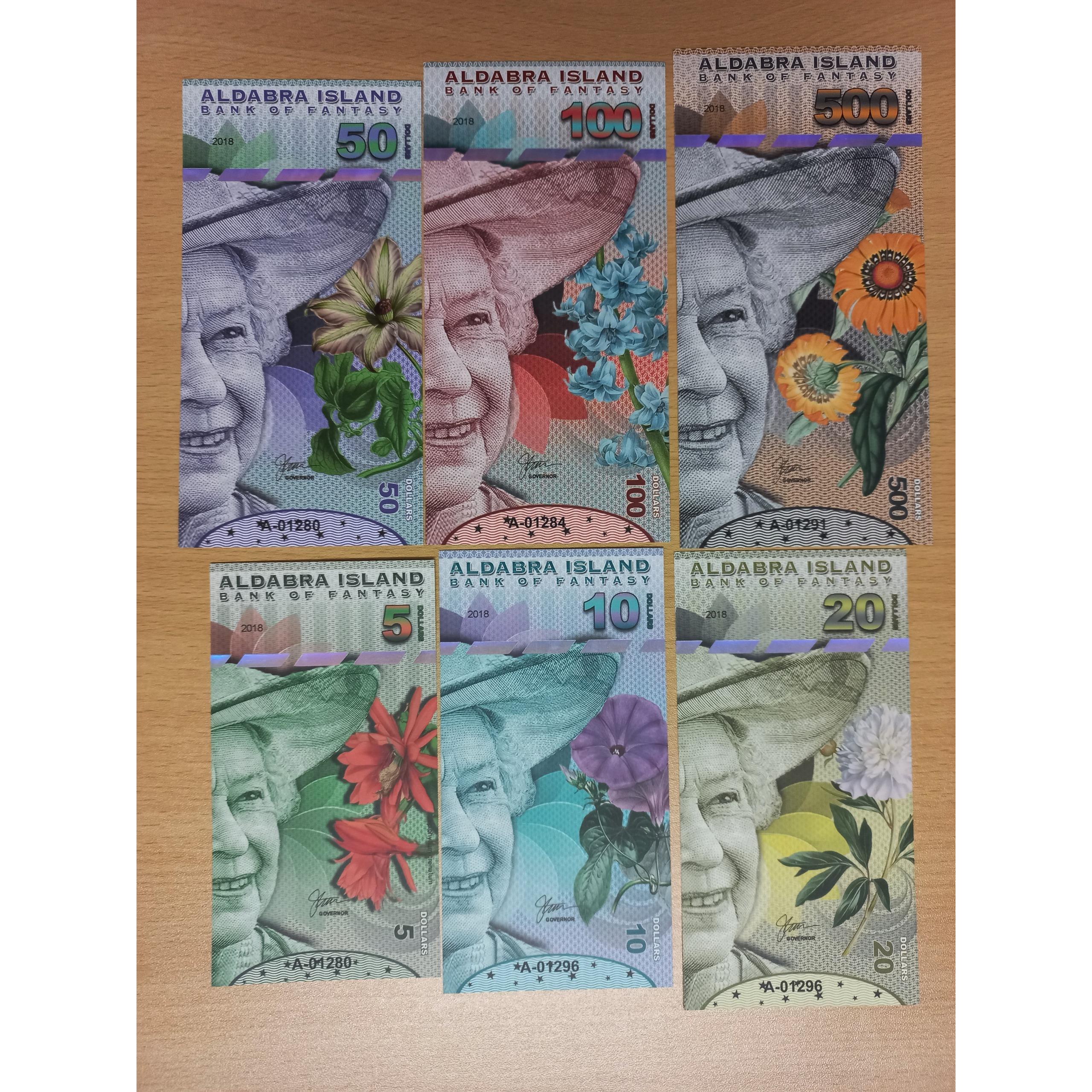 ست اسکناس الدبرا (جزیره سیشل)