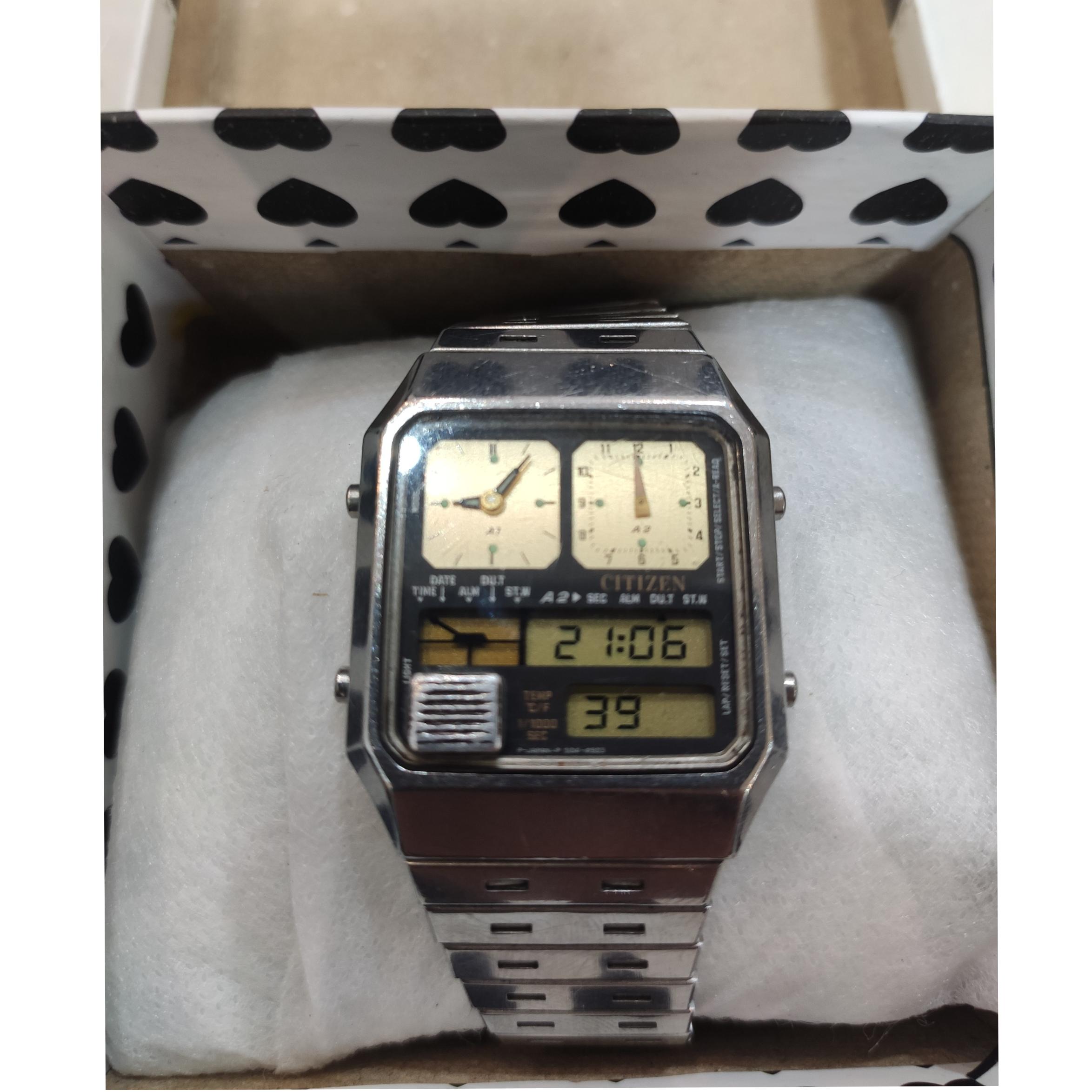 ساعت سیتیزن حرارتی اصل ژاپن