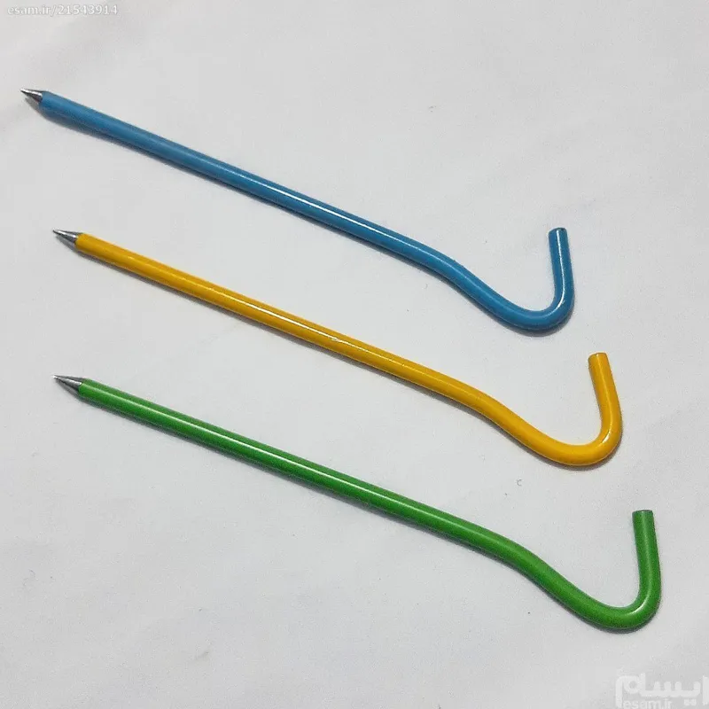 میخ چادر فولادی سر کج (بسته 6 عددی)