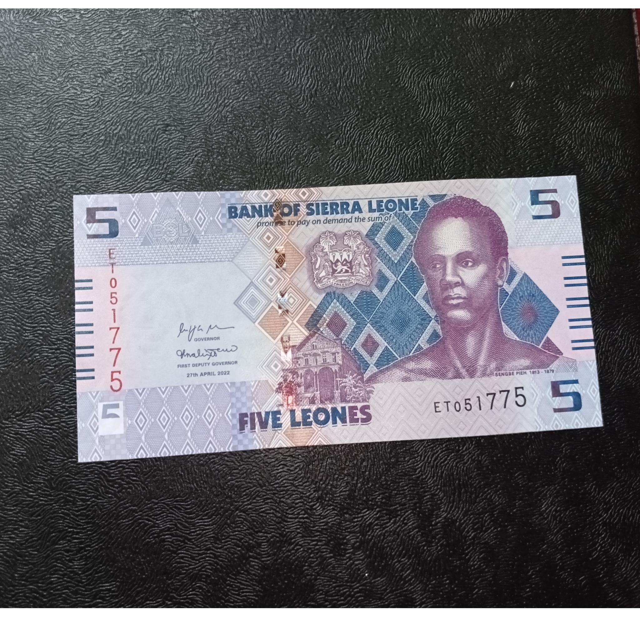 اسکناس5لئون سیرالئون ج