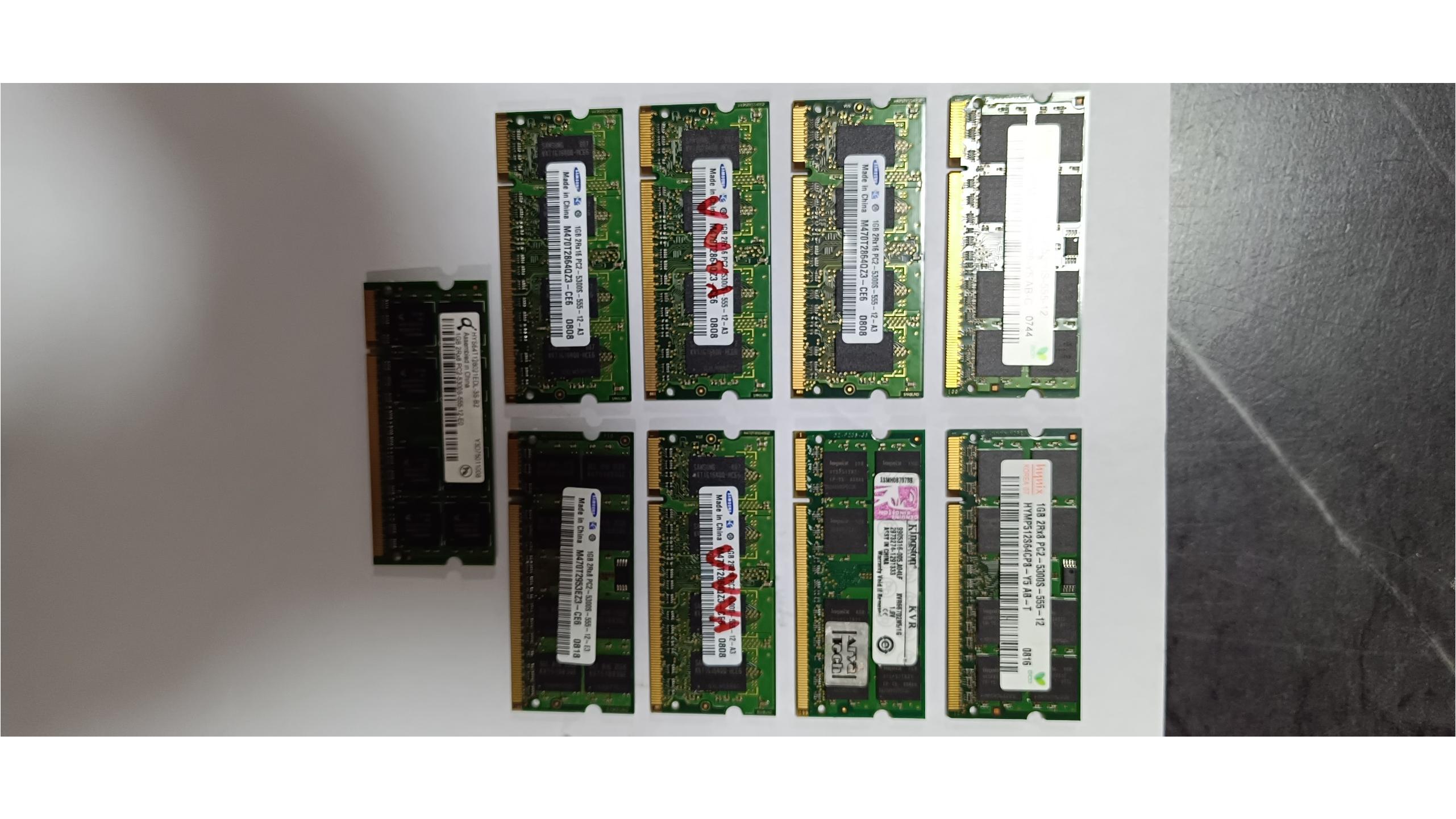 Ram 1gb ddr1 لپ تاپ