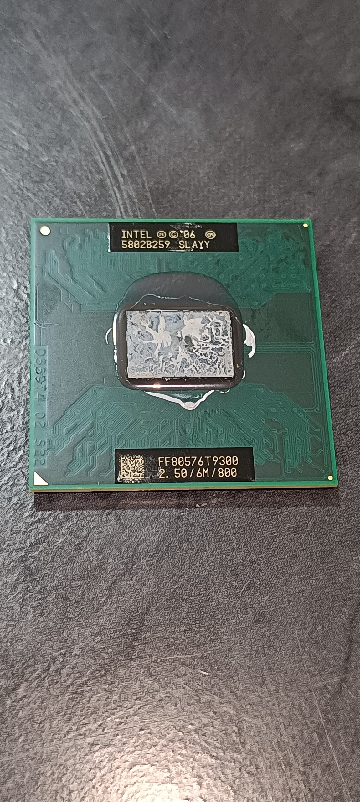 Cpu لپ تاپ t9300