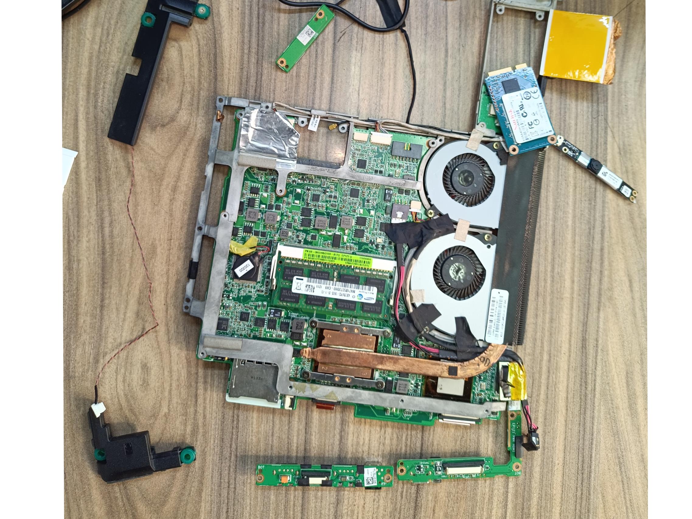 مادربرد و قطعات تبلت asus Eee slate B121-i5