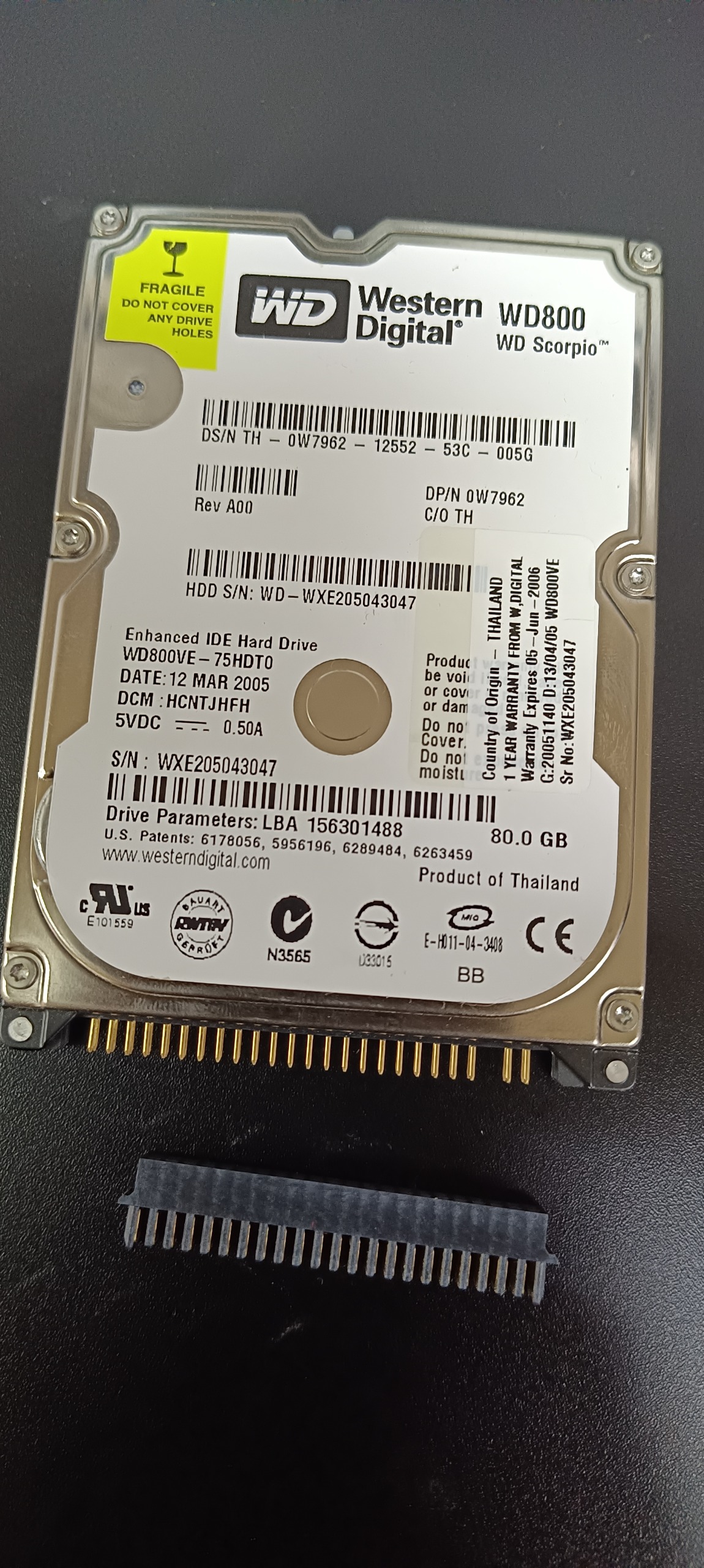هارد 80 ide تست شده مطمین