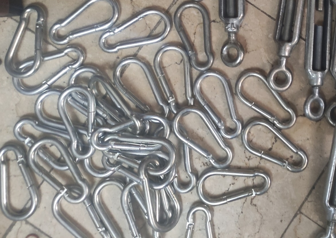 70عدد کارابین گلابی فولادی سایز بزرگ