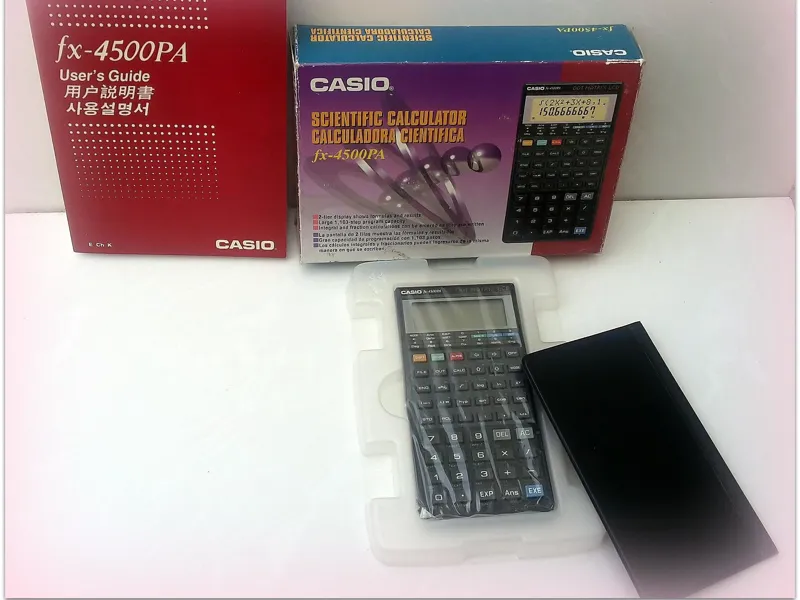 ماشین حساب مهندسی کاسیو مدل Casio fx-4500pa