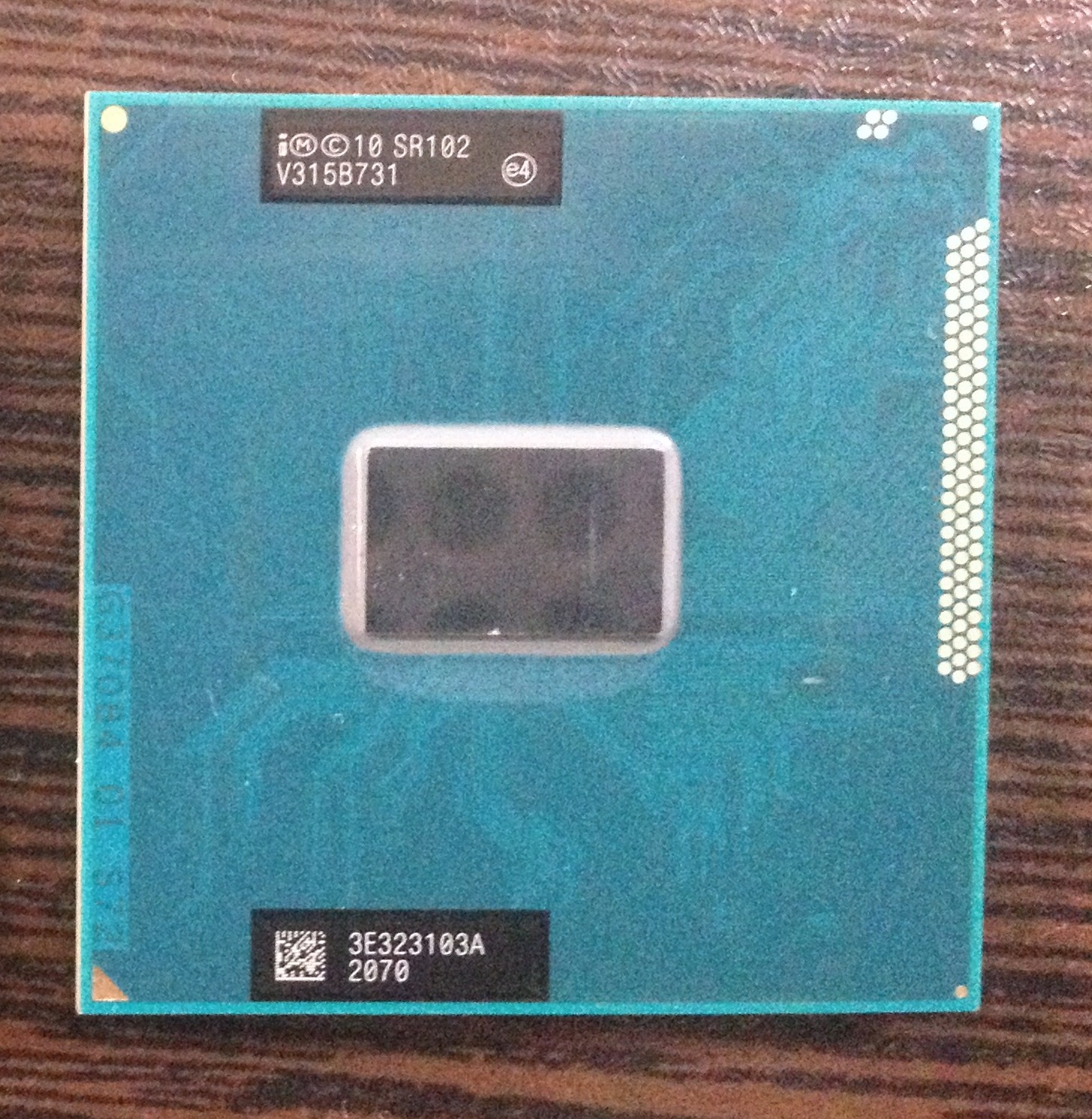 سی پی یو لپ تاپ Intel Celeron 1000M (SR102) نسل 3