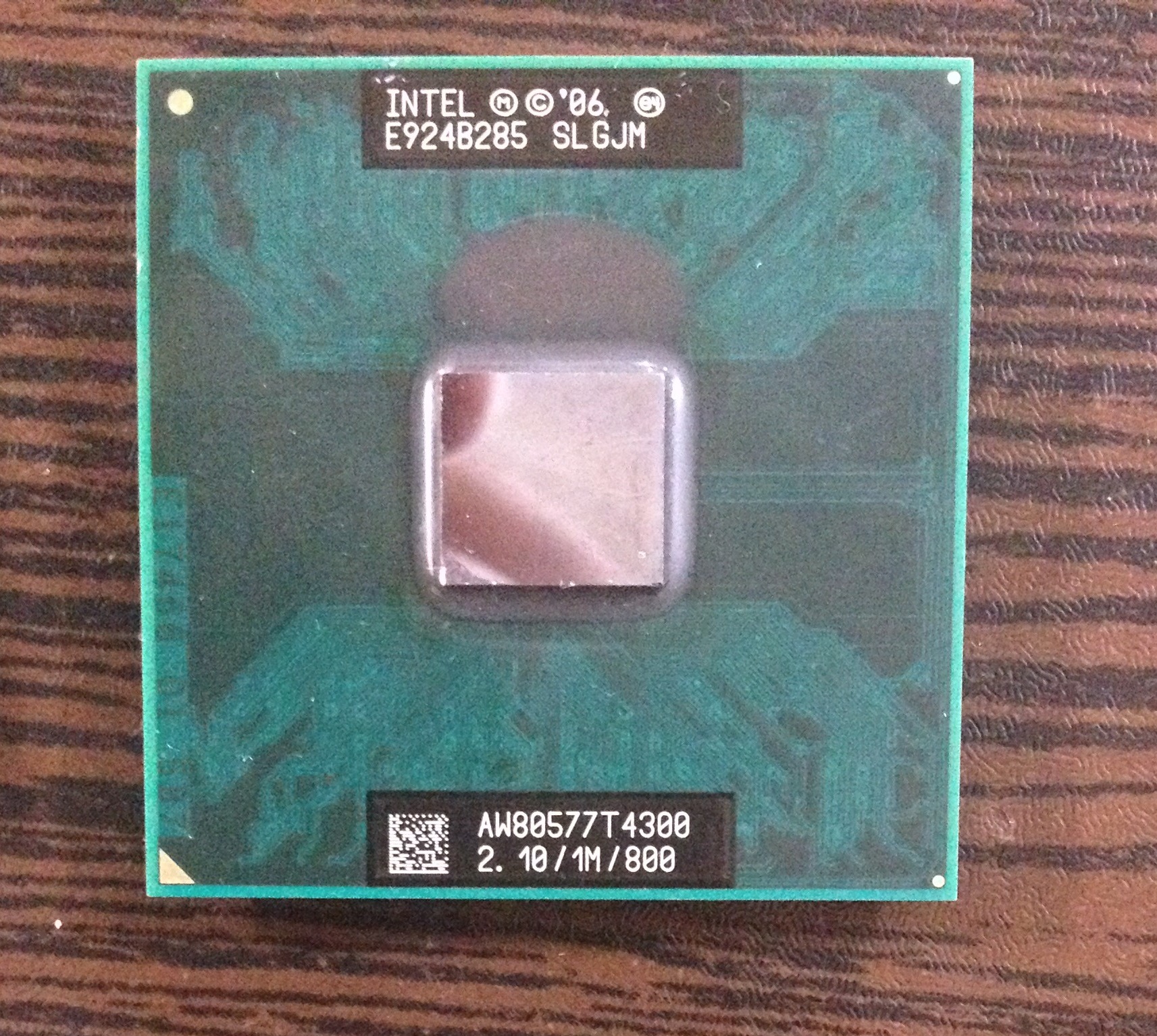 سی پی یو لپ تاپ Intel Pentium T4300 (SLGJM)